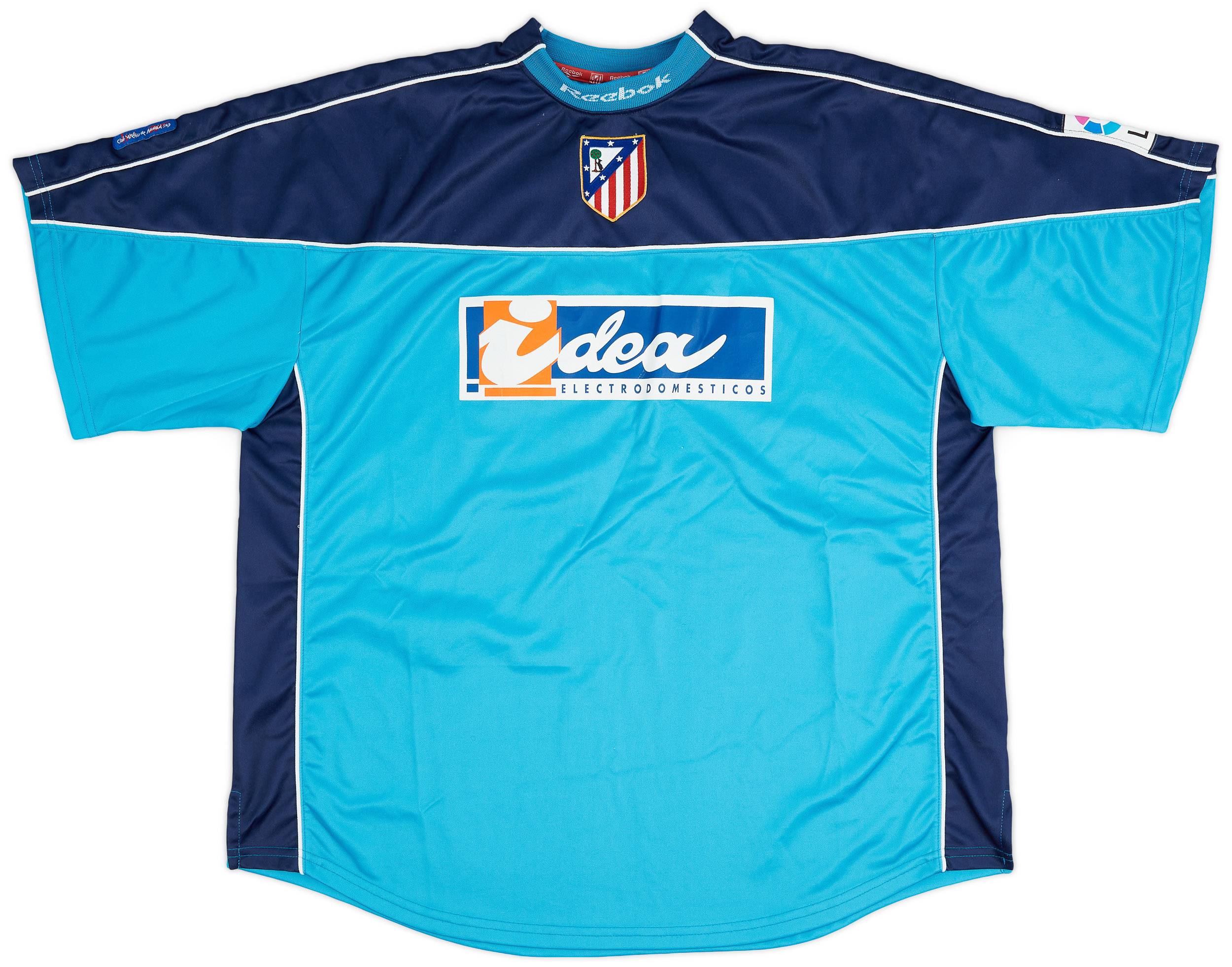 2000-01 Atletico Madrid GK S/S Shirt - 8/10 - (3XL)