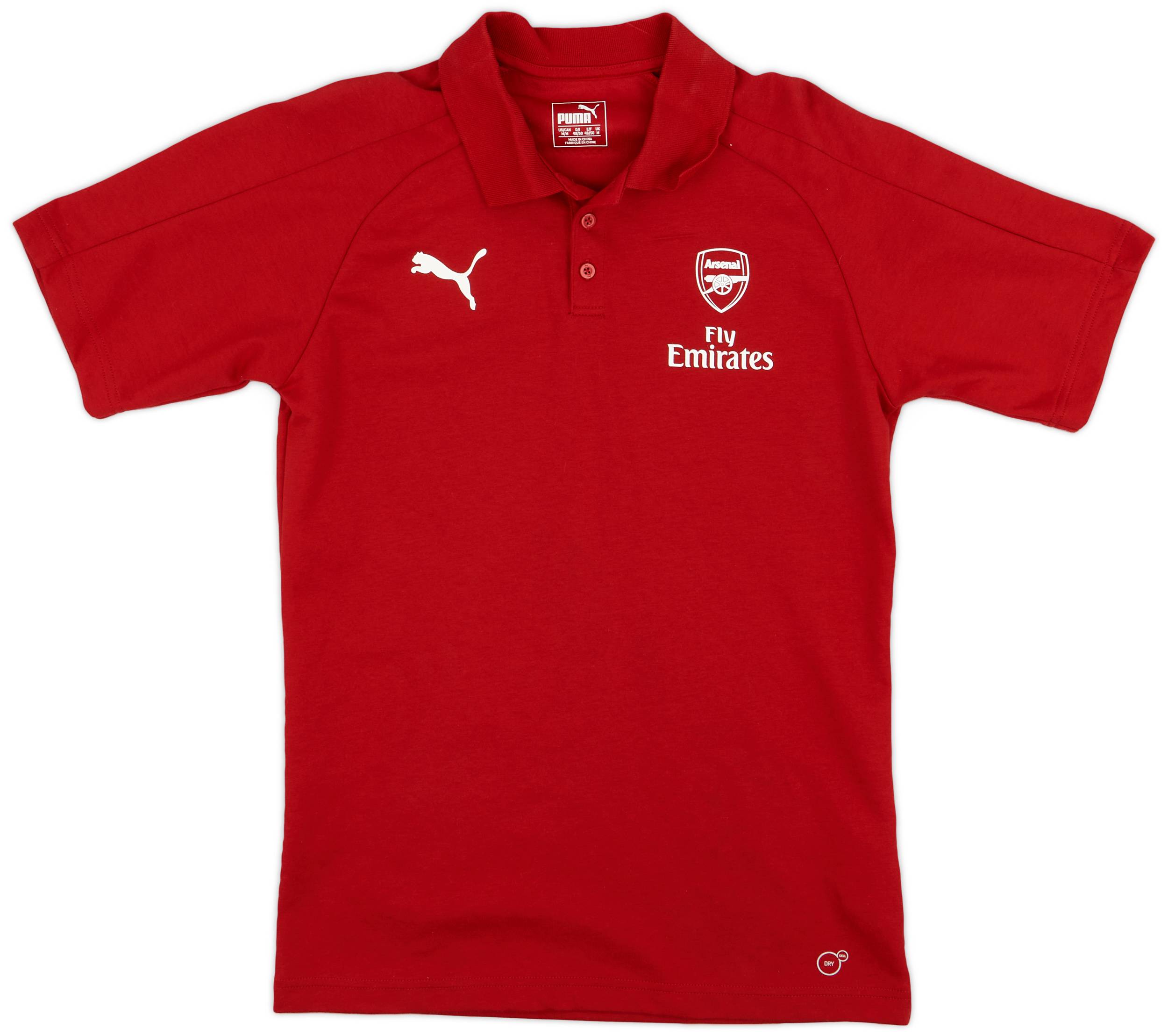 2017 18 Arsenal Puma Polo Shirt 9 10 M