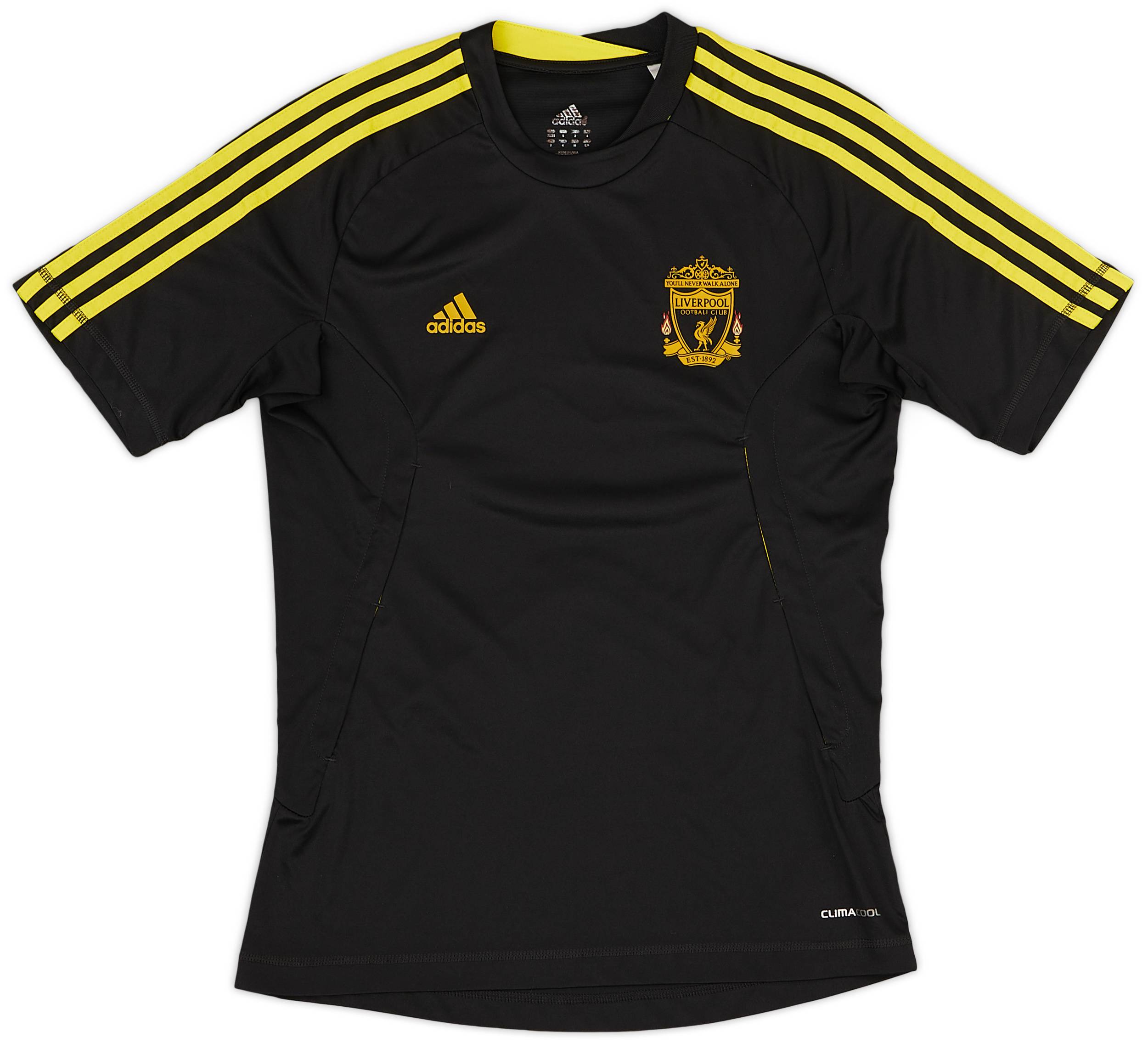 2008-09 Liverpool adidas Training Shirt - 8/10 - (S)
