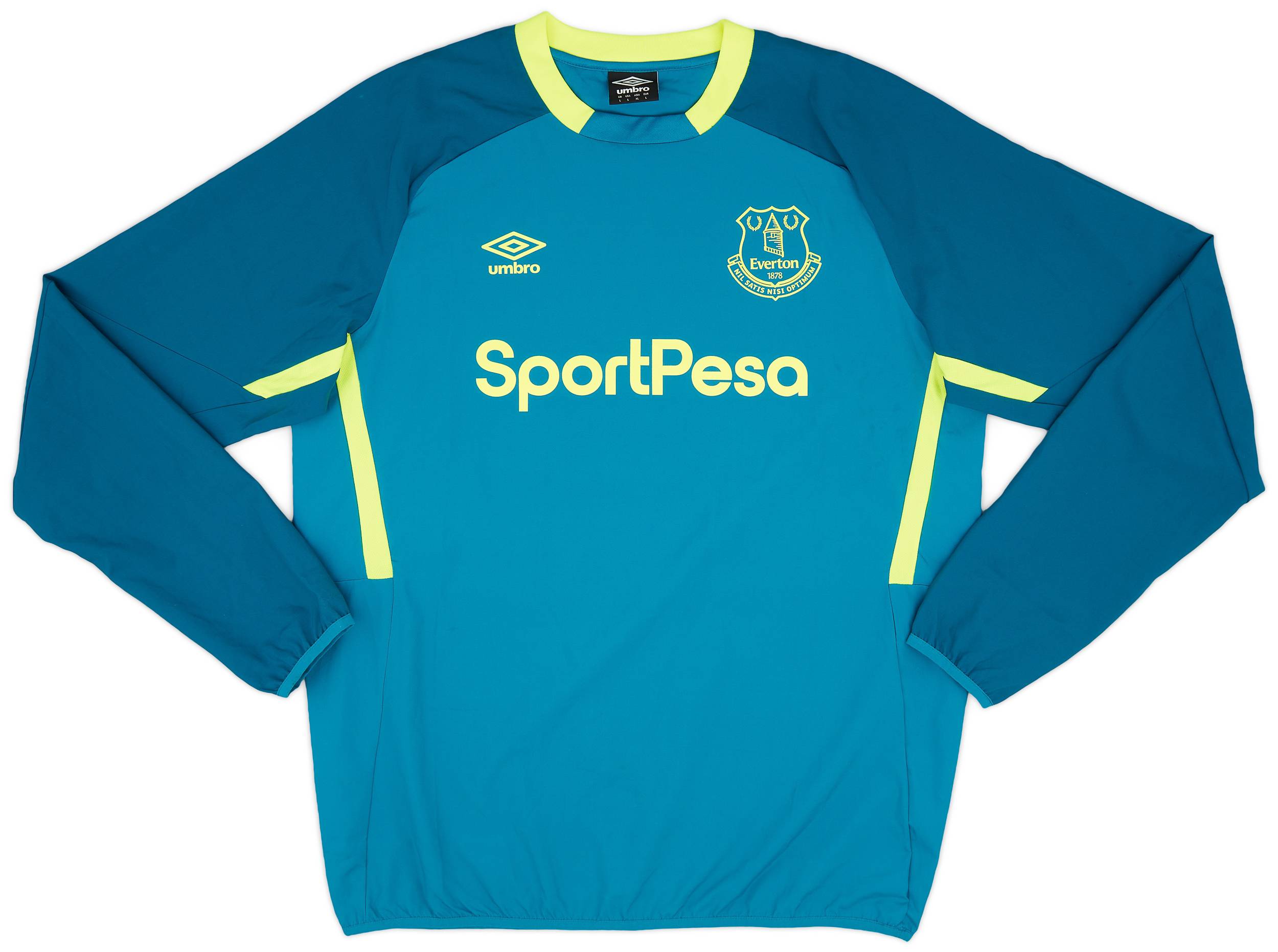 2019-20 Everton Umbro Drill Top - 9/10 - (L)