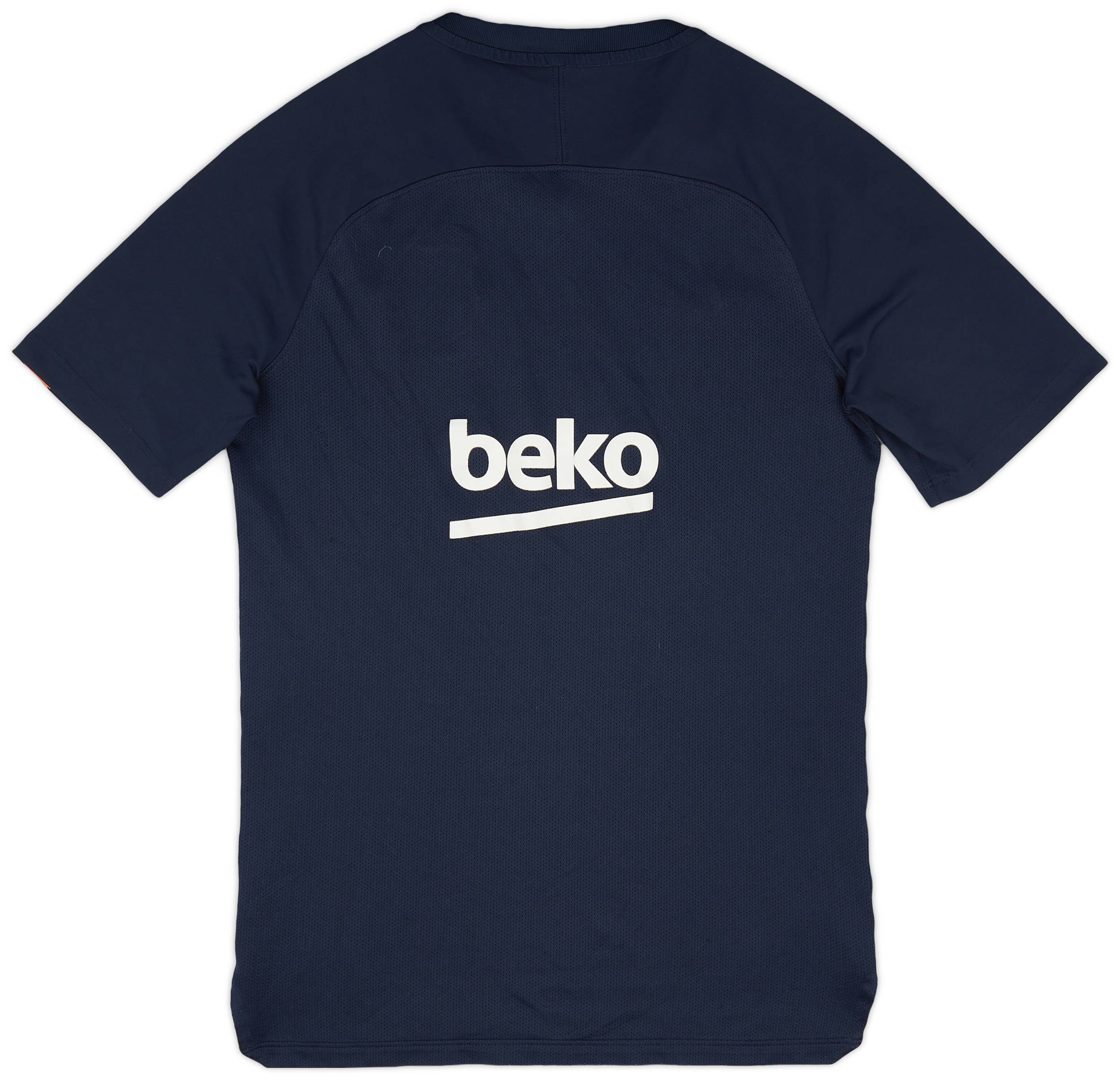 2018-19 Barcelona Nike Training Shirt - 8/10 - (S)