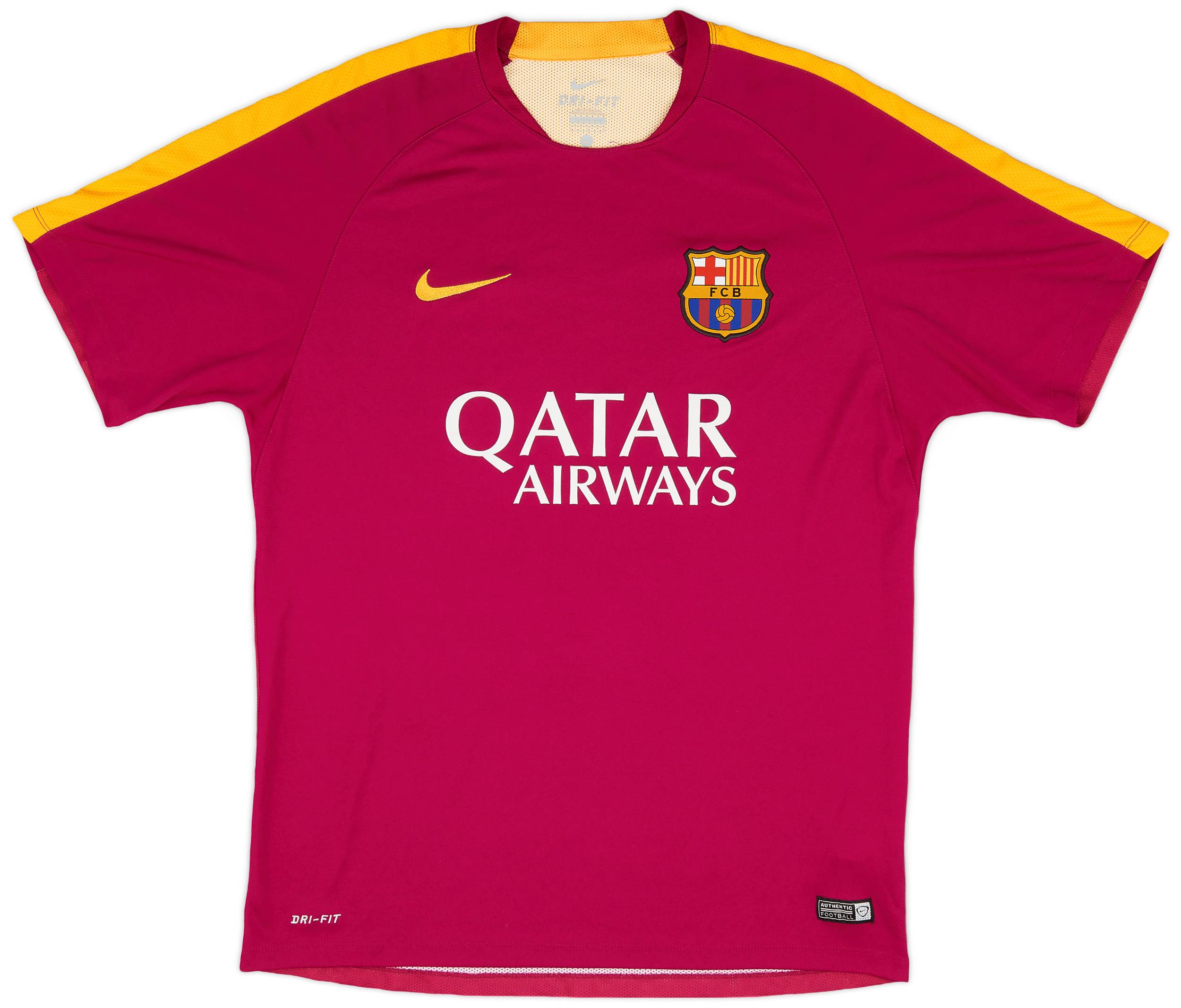 2016 17 Barcelona Nike Training Shirt 10 10 L