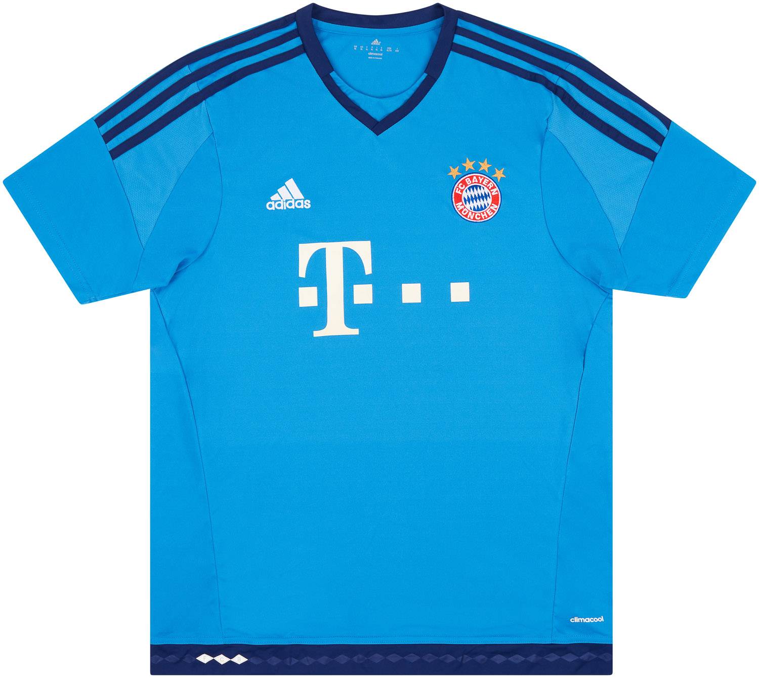 2015 16 Bayern Munich GK Away S S Shirt Excellent XL