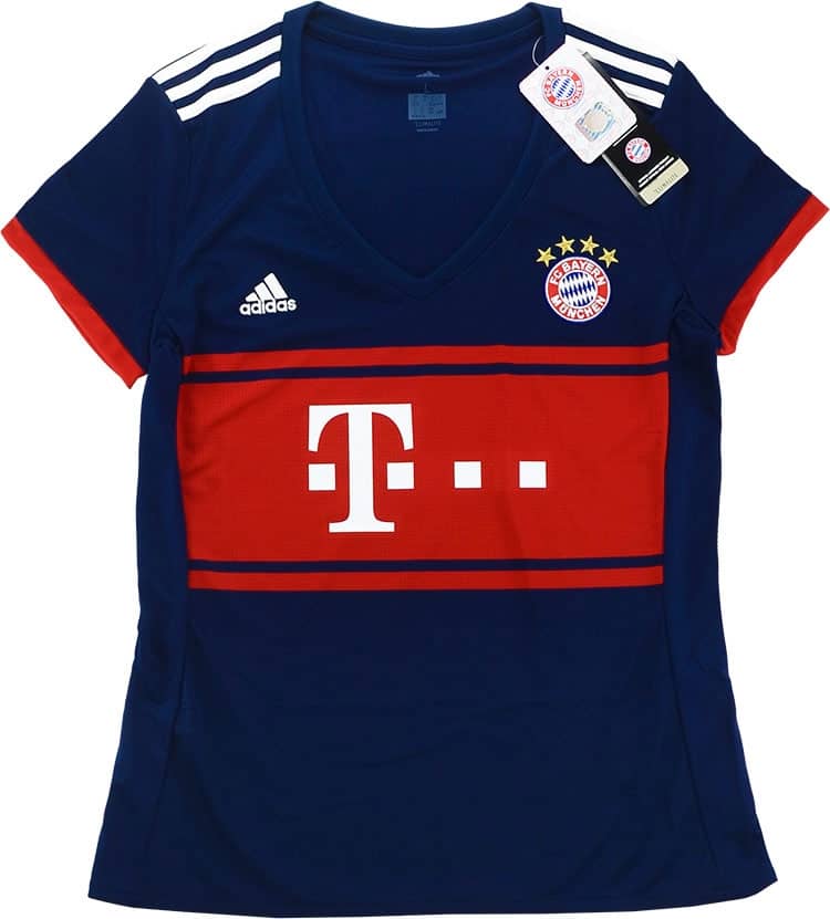 2017-18 Bayern Munich Away Shirt (Womens XXS (UK 0-2))