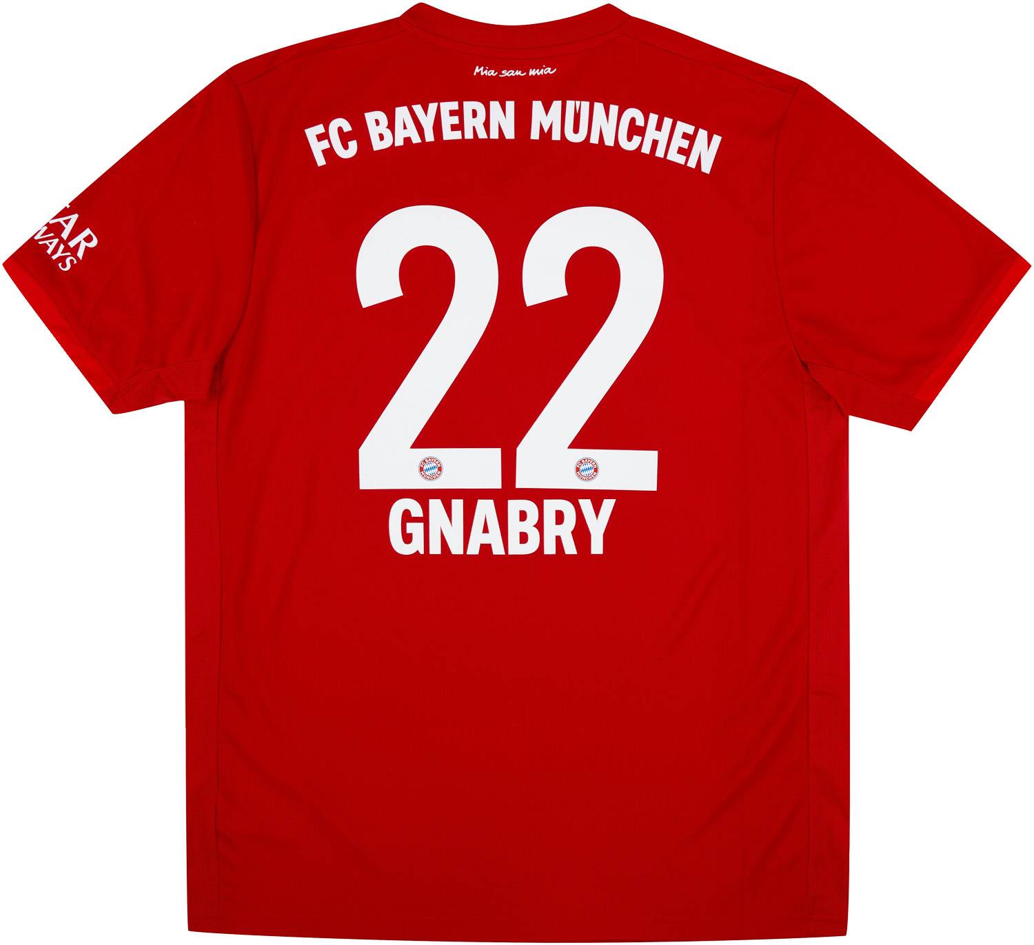 2019-20 Bayern Munich Home Shirt Gnabry #22