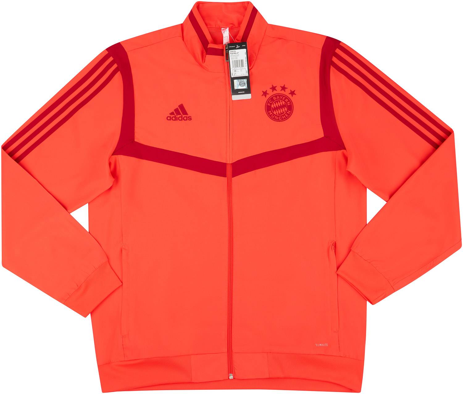2019 20 Bayern Munich adidas Presentation Jacket XS
