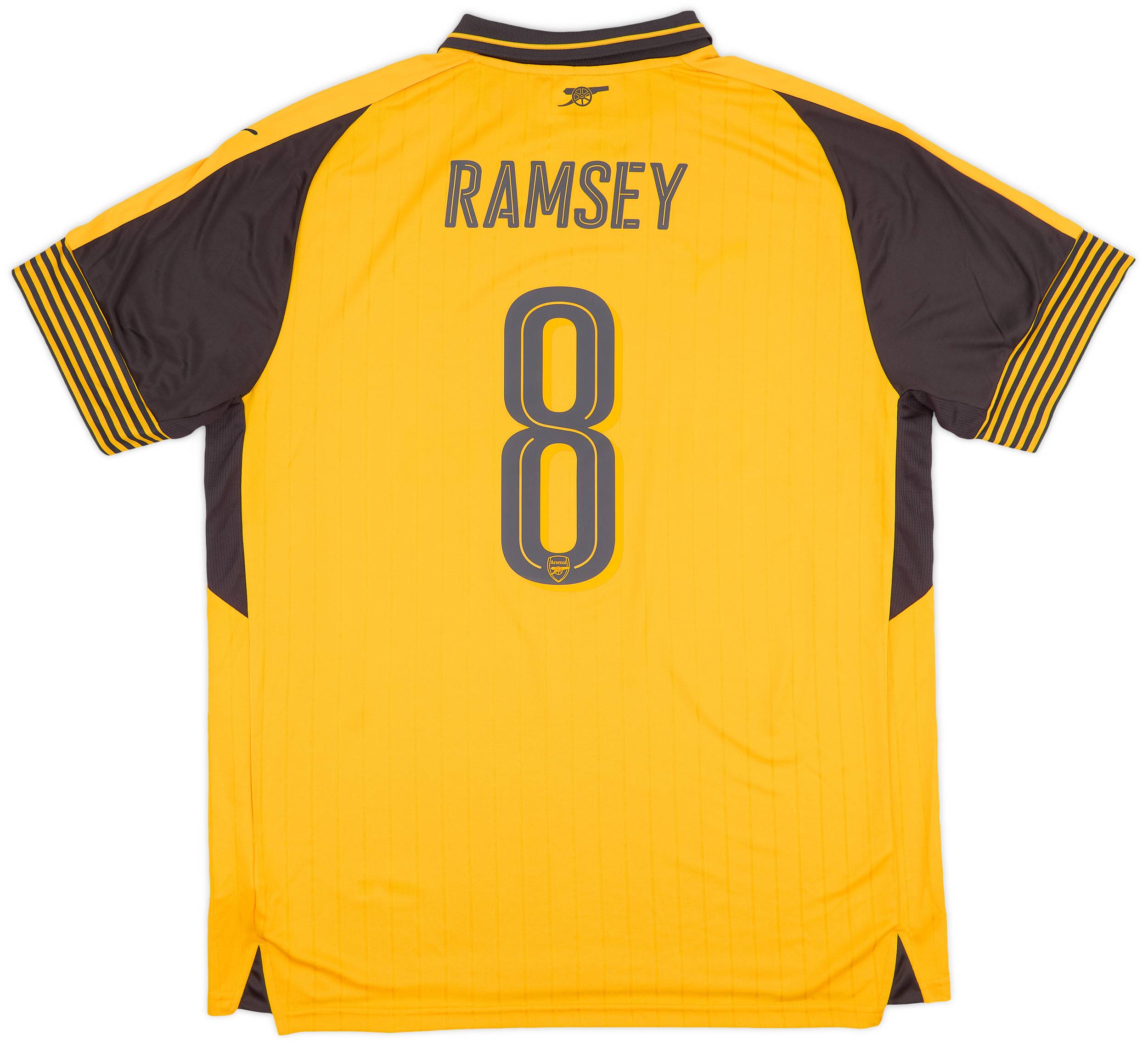 2016-17 Arsenal Away Shirt Ramsey #8 (XXL)