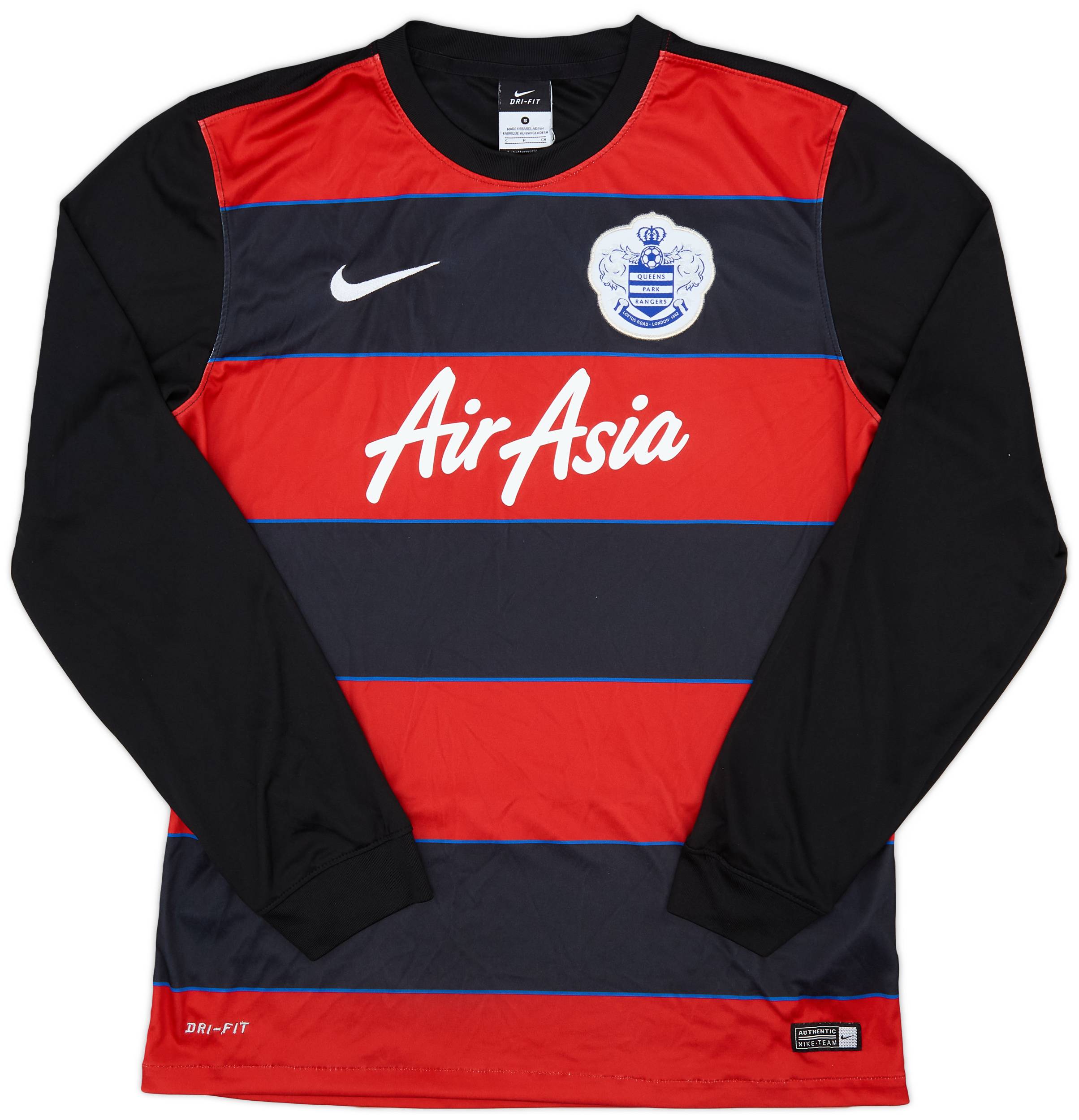 2015-16 QPR Away L/S Shirt - 9/10 - (S)