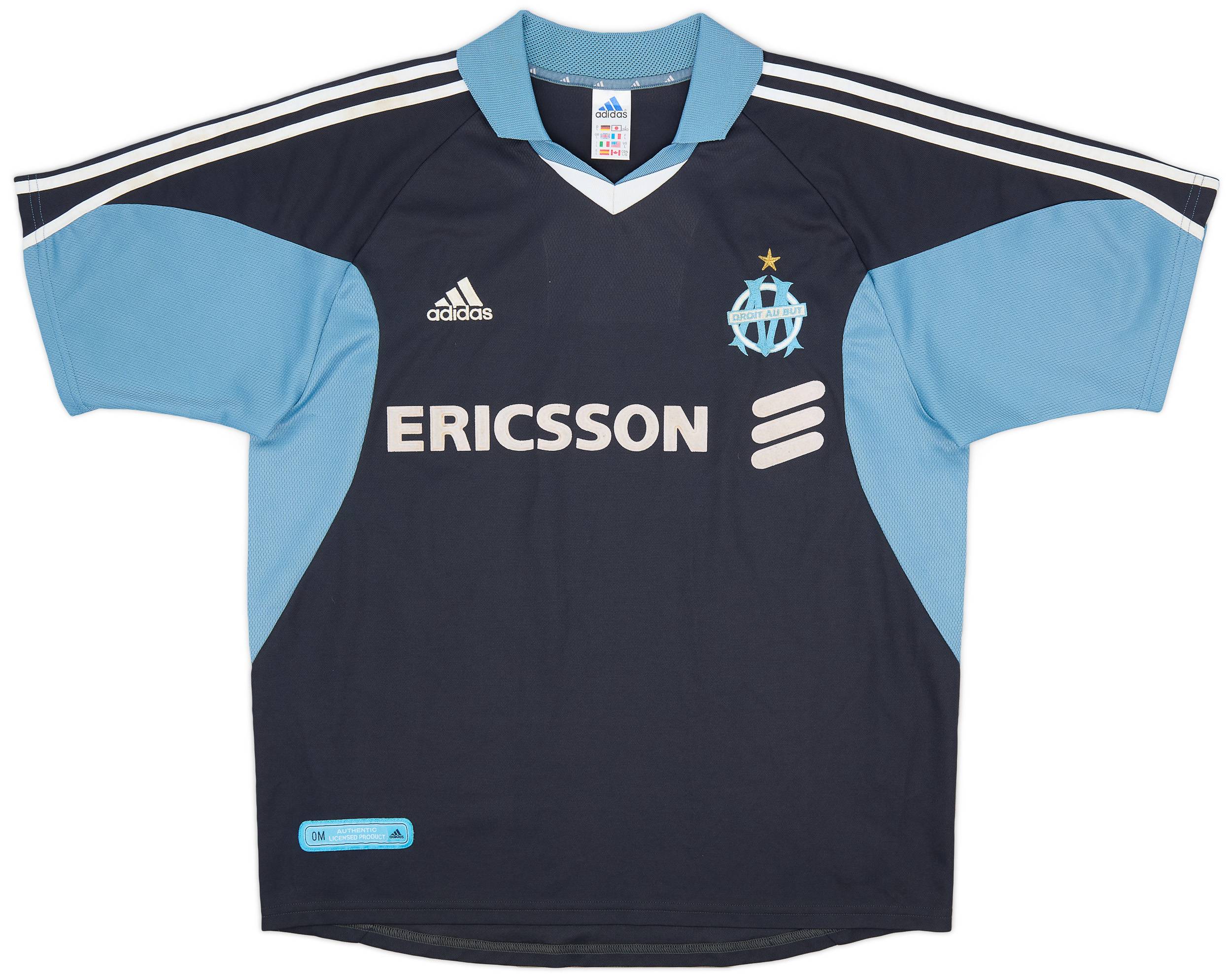2001-02 Olympique Marseille Away Shirt - 6/10 - (L)