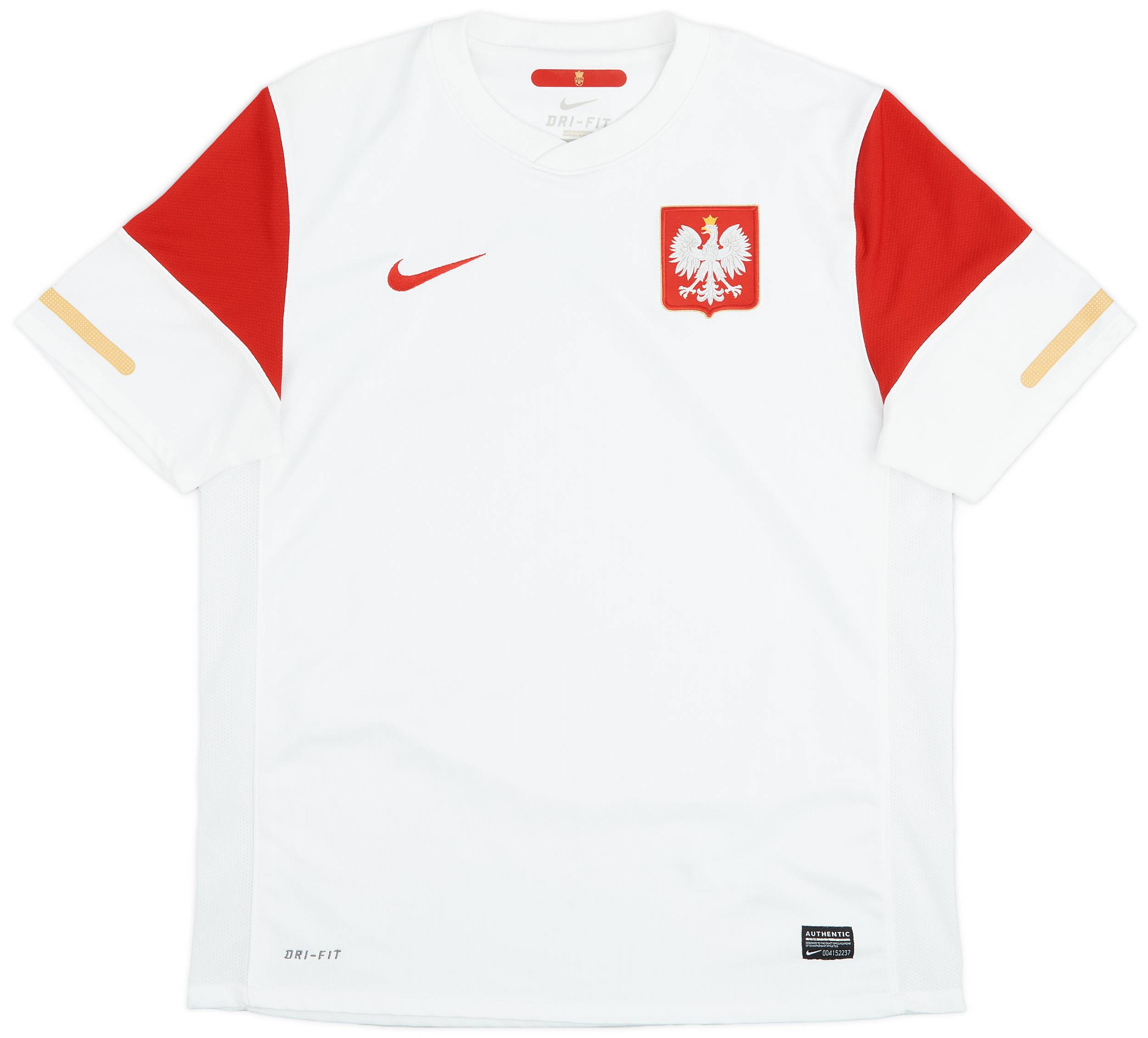 2010-12 Poland Home Shirt - 9/10 - (L)