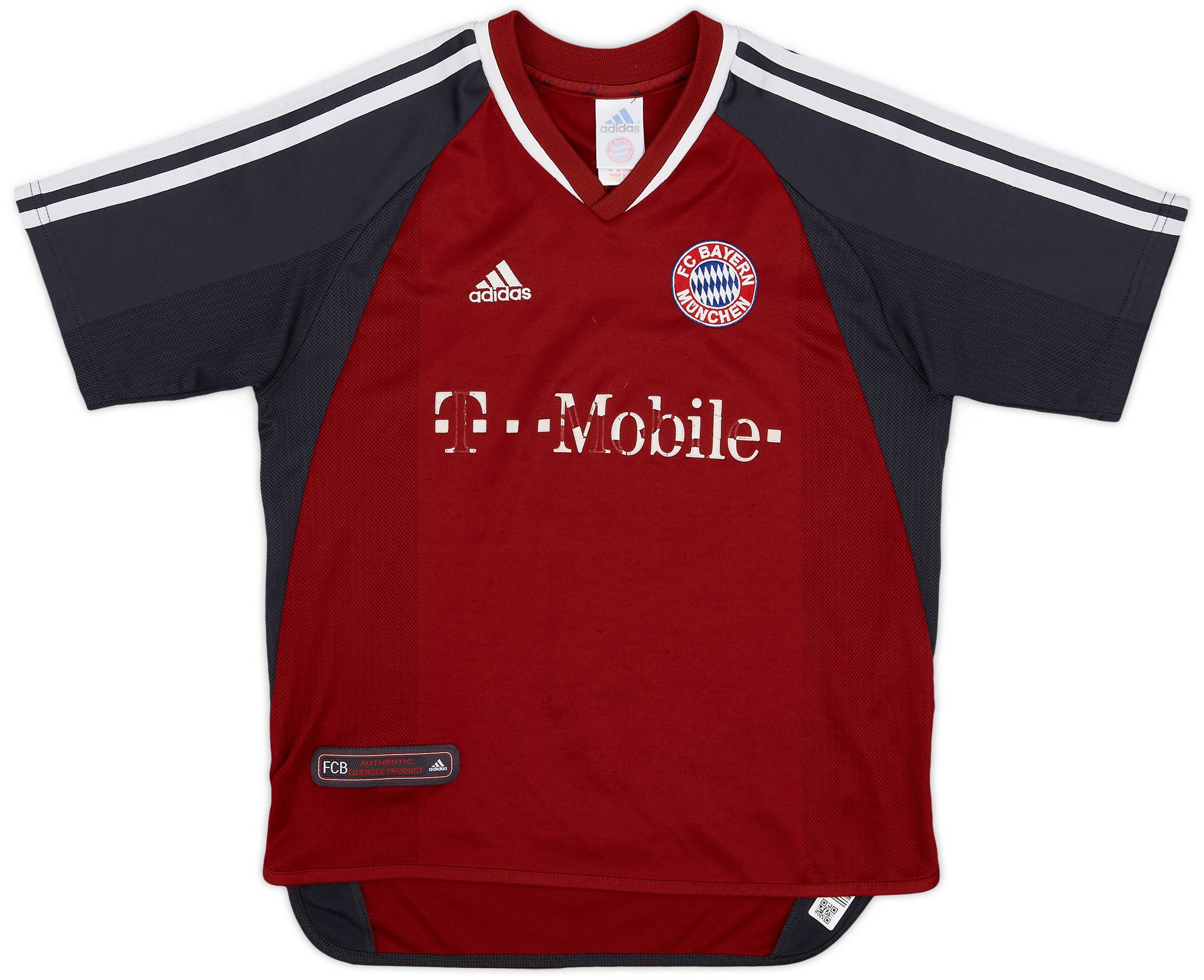 2002-03 Bayern Munich Home Shirt - 3/10 - (L.Boys)