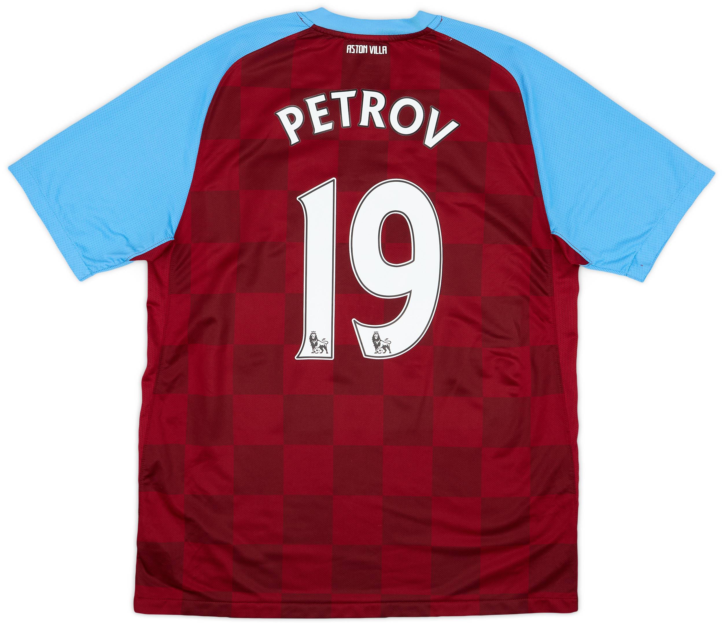 2011-12 Aston Villa Home Shirt Petrov #19 - 7/10 - (L)