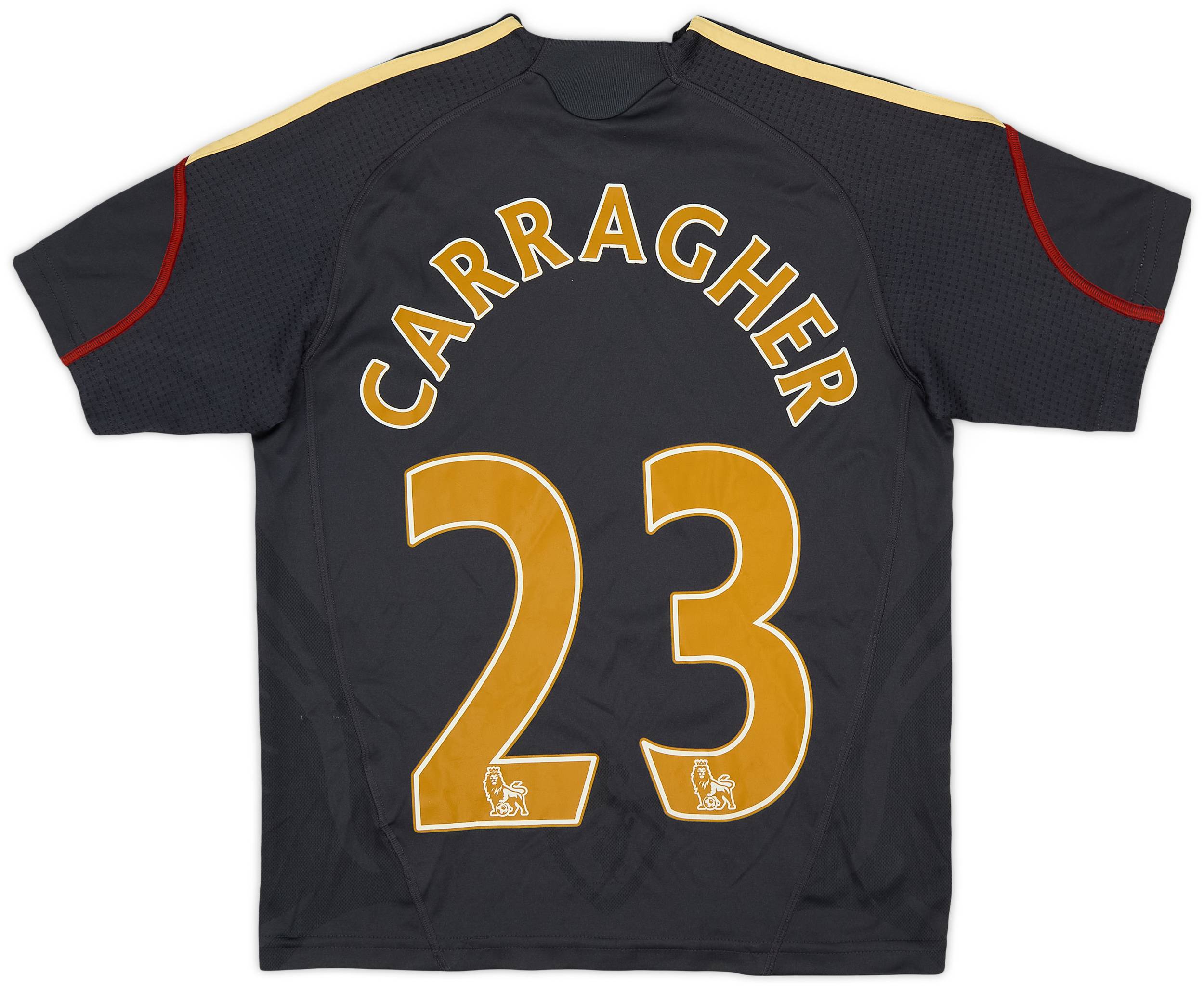2009-10 Liverpool Away Shirt Carragher #23 - 8/10 - (S.Boys)