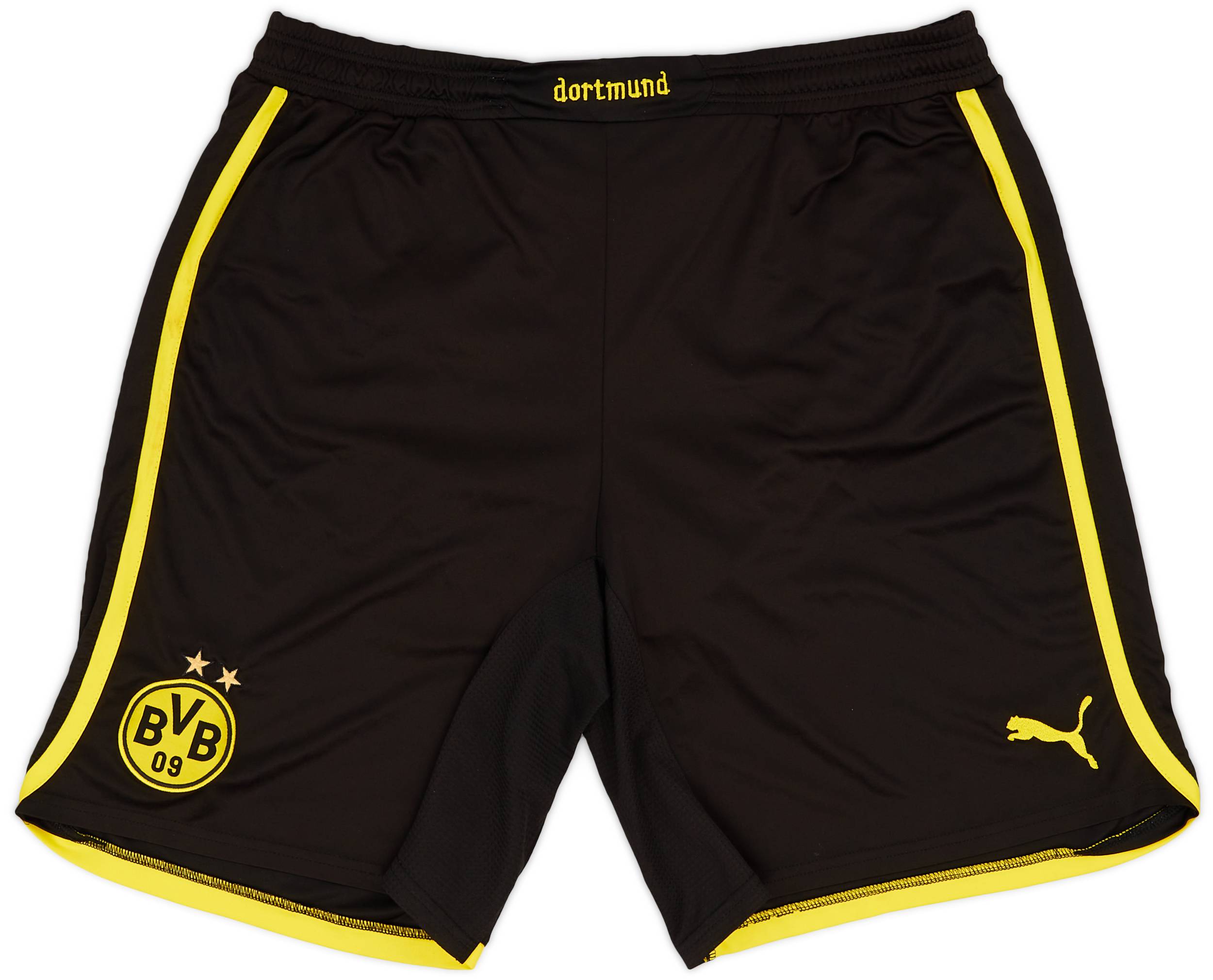 2012-13 Borussia Dortmund Home Shorts - 5/10 - (XL)