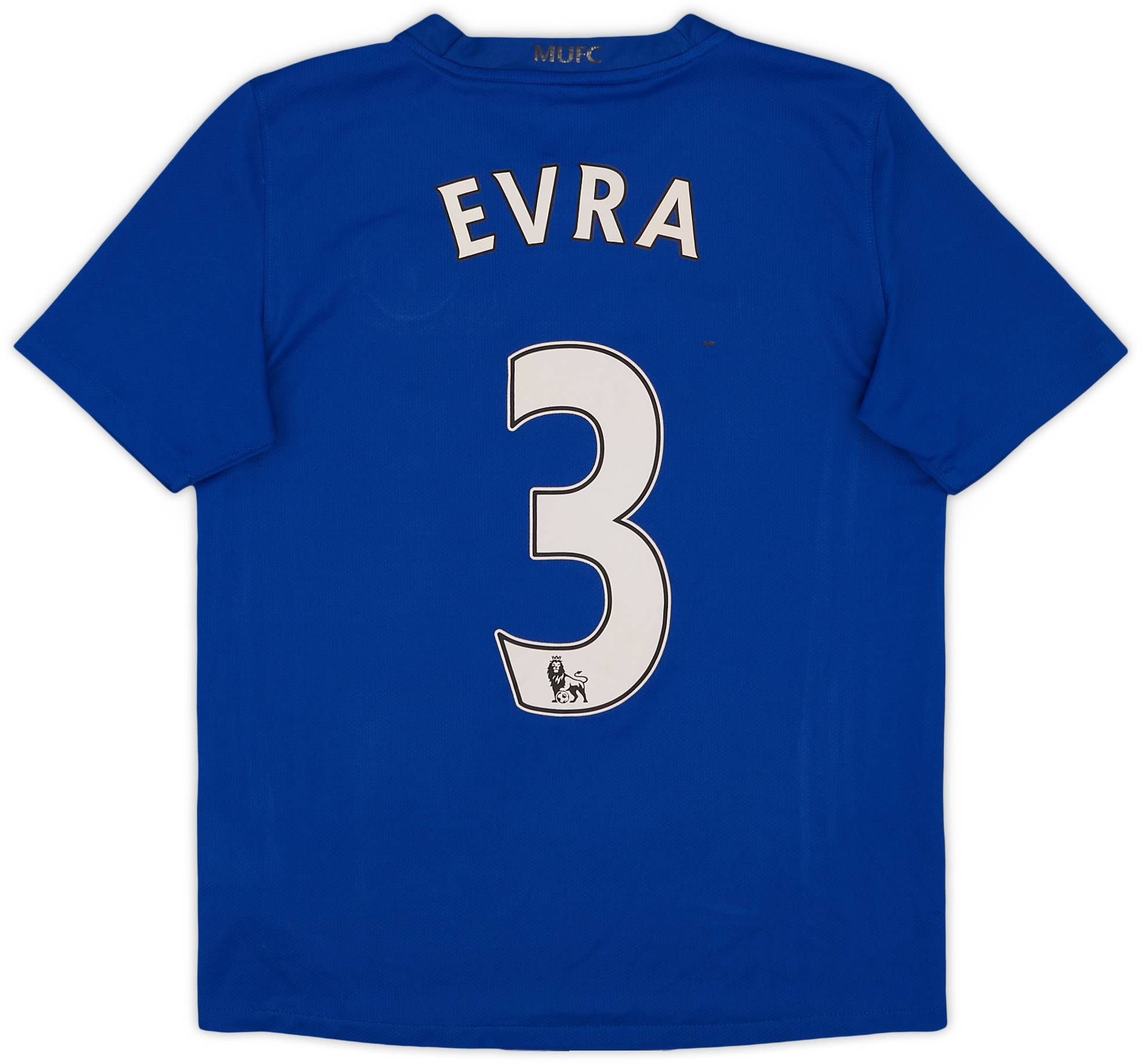 2008-09 Manchester United Third Shirt Evra #3 - 6/10 - (L.Boys)