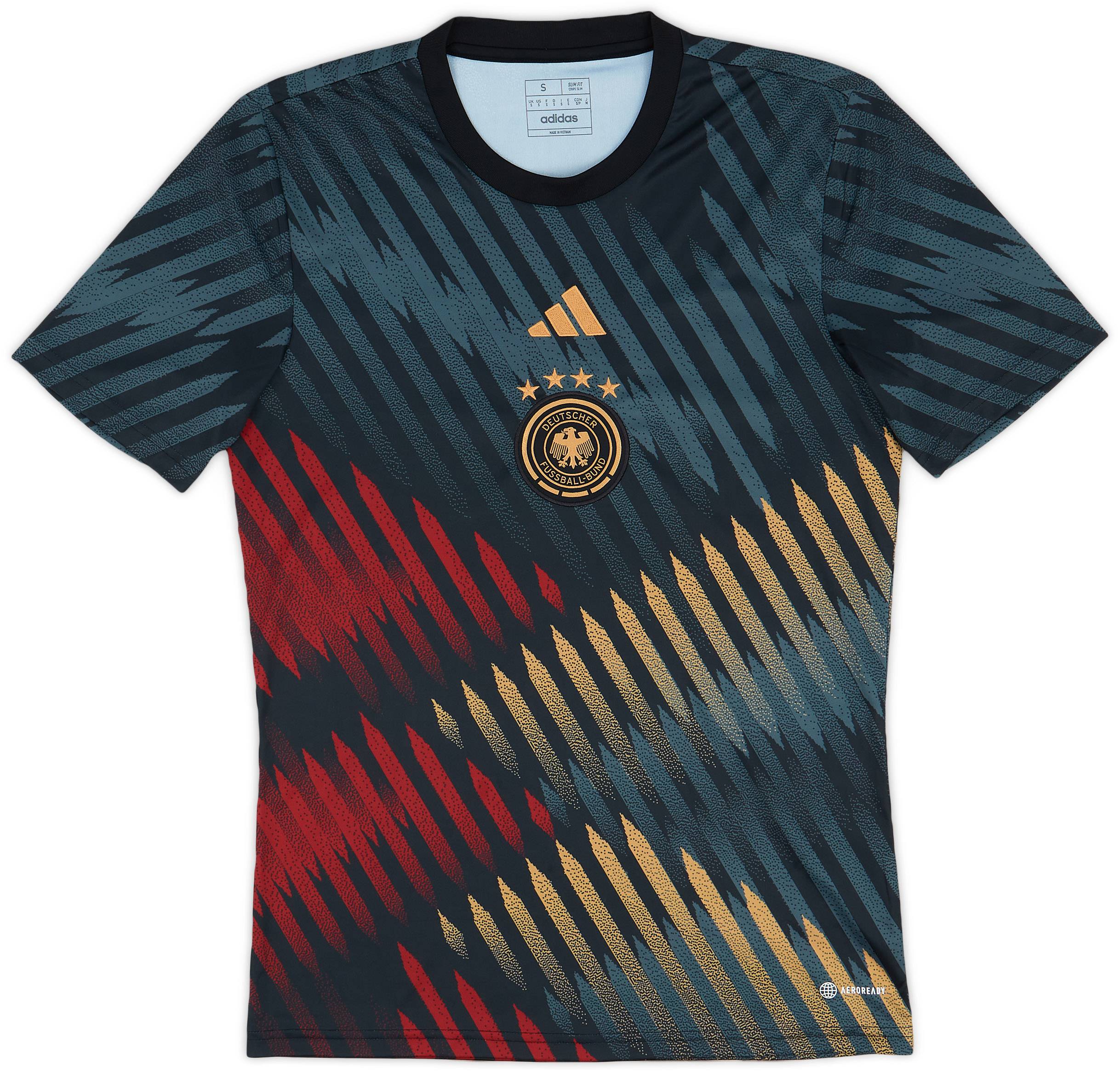 2022 23 Germany adidas Pre Match Shirt 10 10 S