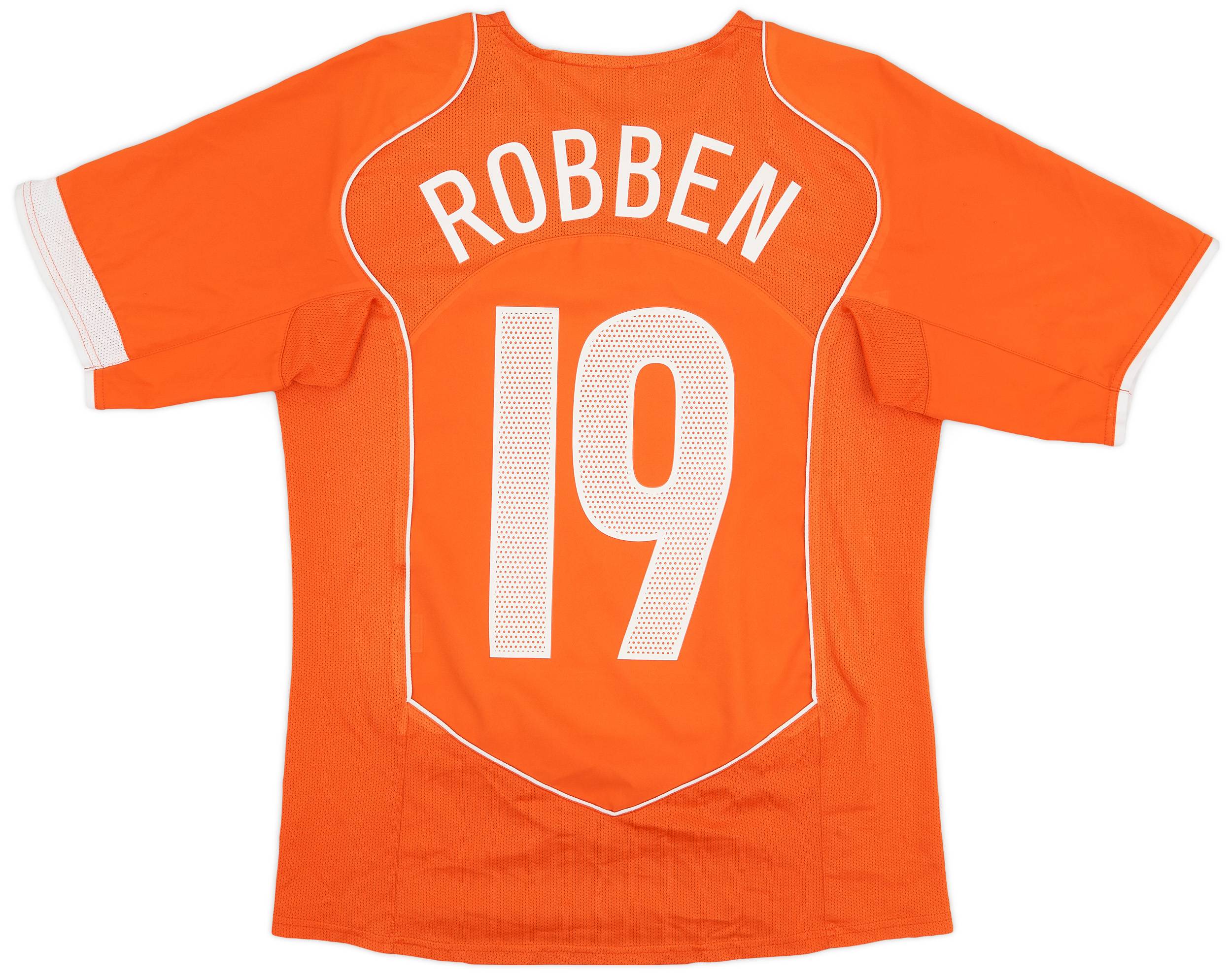 2004-06 Netherlands Home Shirt Robben #19 - 8/10 - (S)