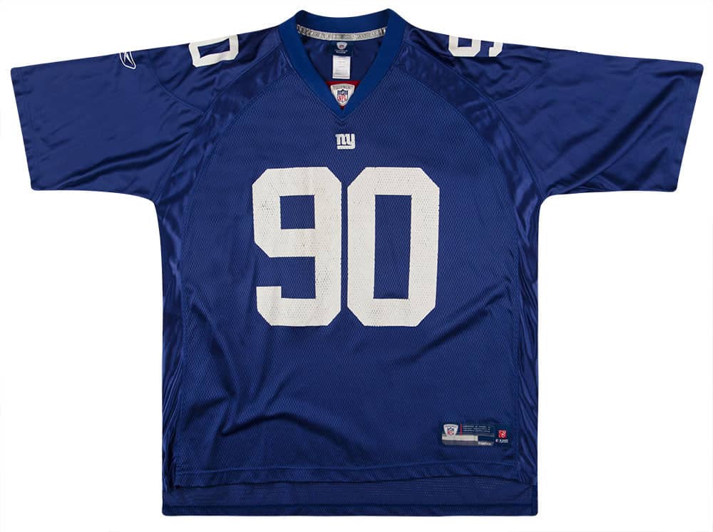 2010-11 New York Giants Pierre-Paul #90 Reebok On Field Jersey (Home) XXL