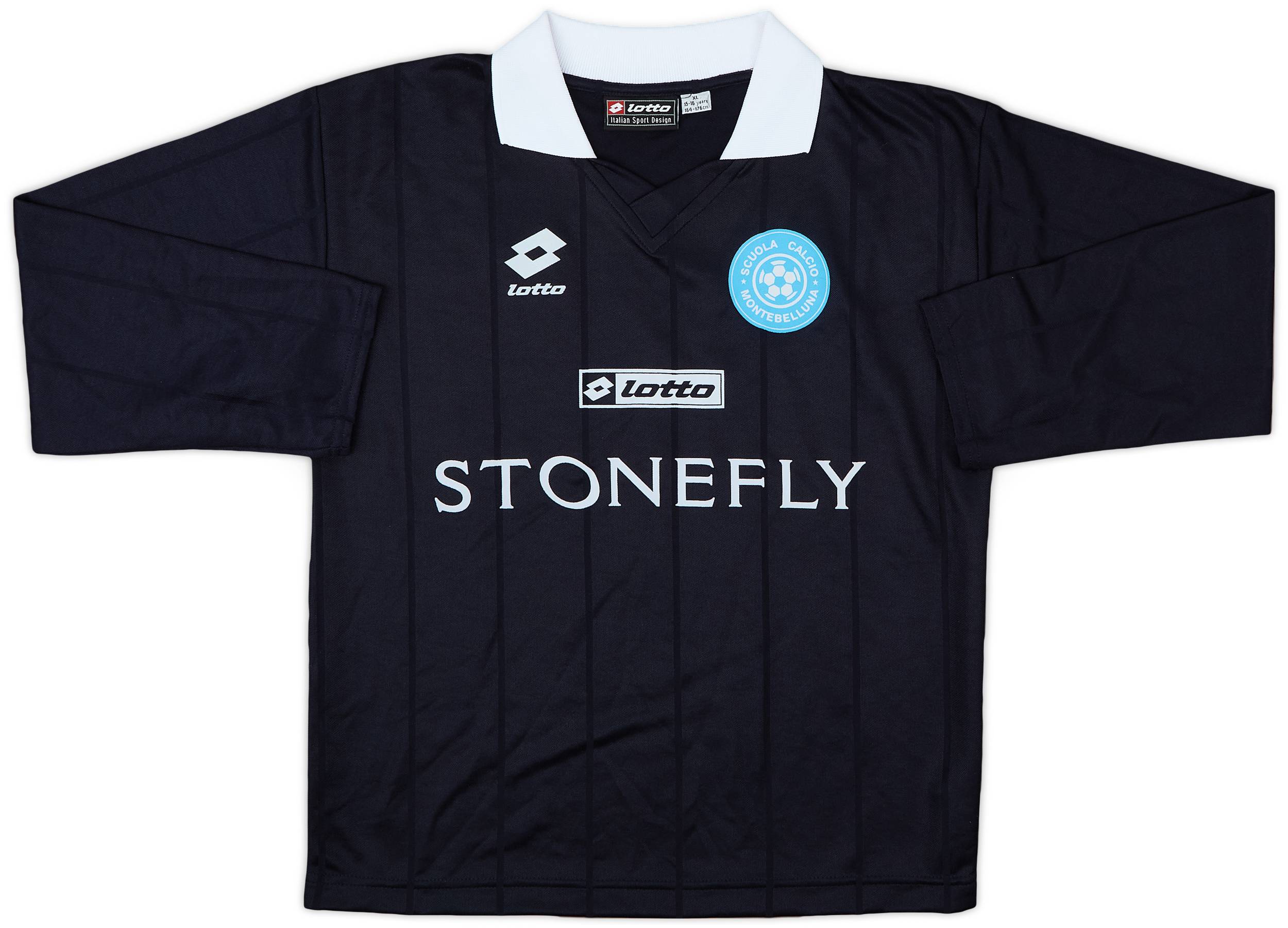 1990s Lotto Template L/S Shirt - 9/10 - (XL.Boys)