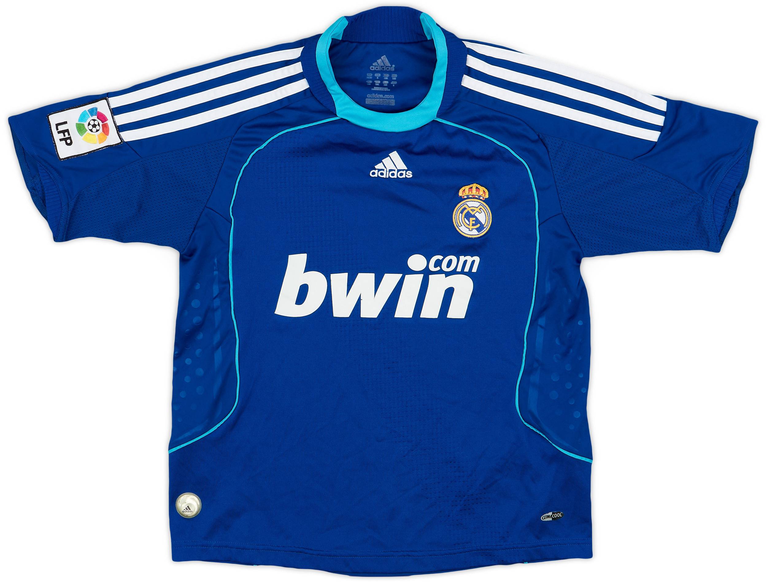 2008-09 Real Madrid Away Shirt - 8/10 - (S.Boys)