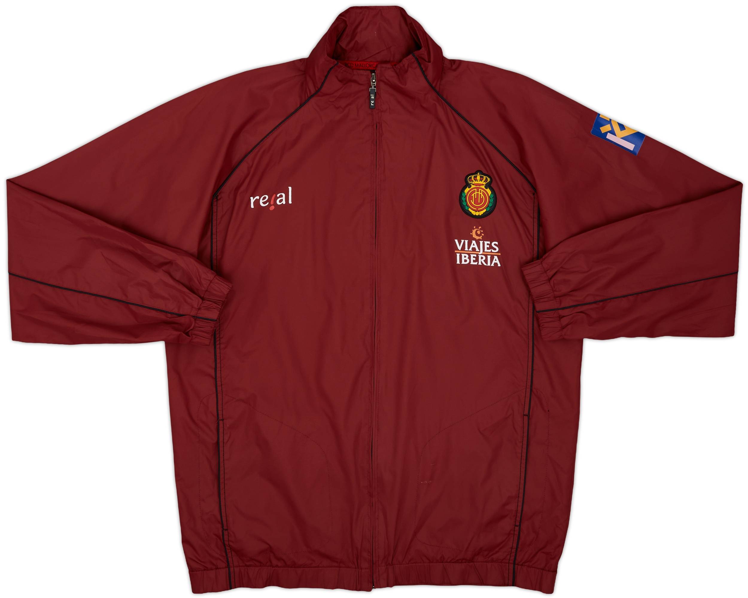 2005-06 Mallorca Real Hooded Rain Jacket - 9/10 - (S)