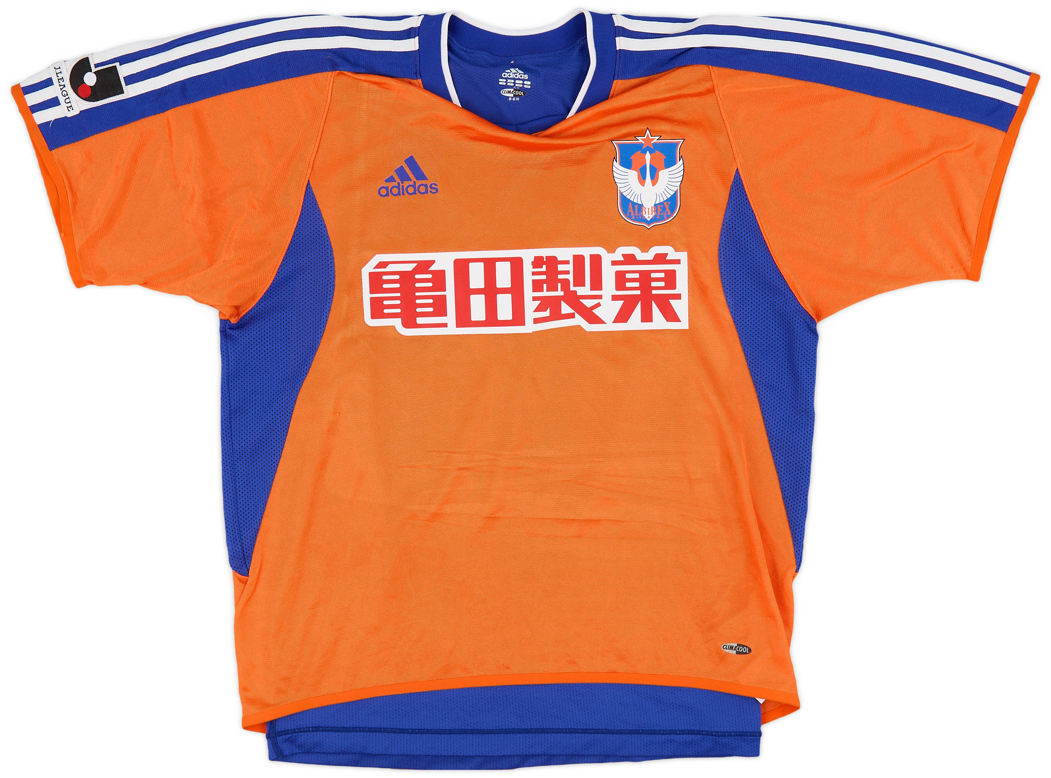 2003-04 Albirex Niigata Player Issue Home Shirt - 9/10 - (L)