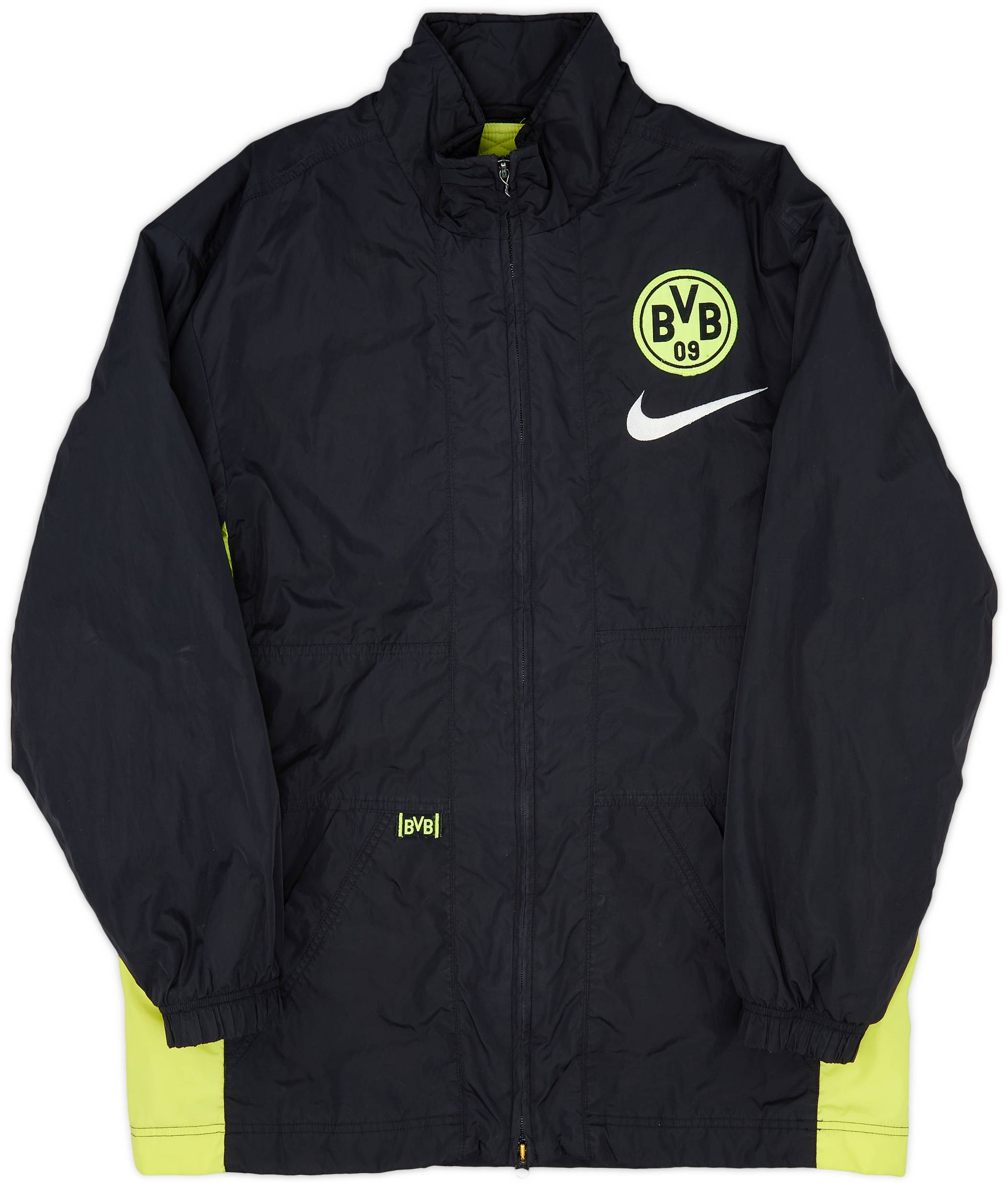 1996 97 Borussia Dortmund Nike Bench Coat 9 10 S
