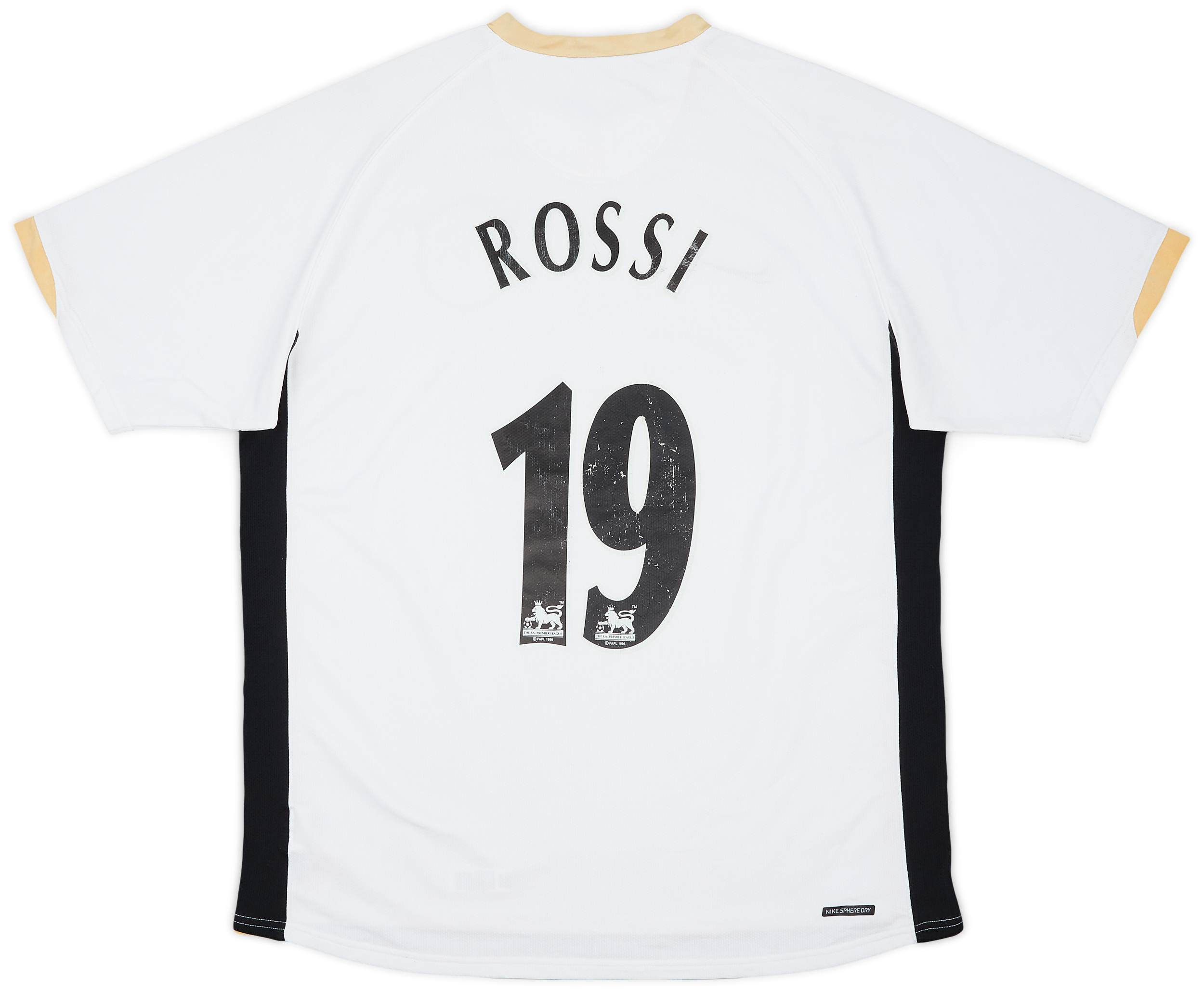 2006-08 Manchester United Away Shirt Rossi #19 - 5/10 - (XL)