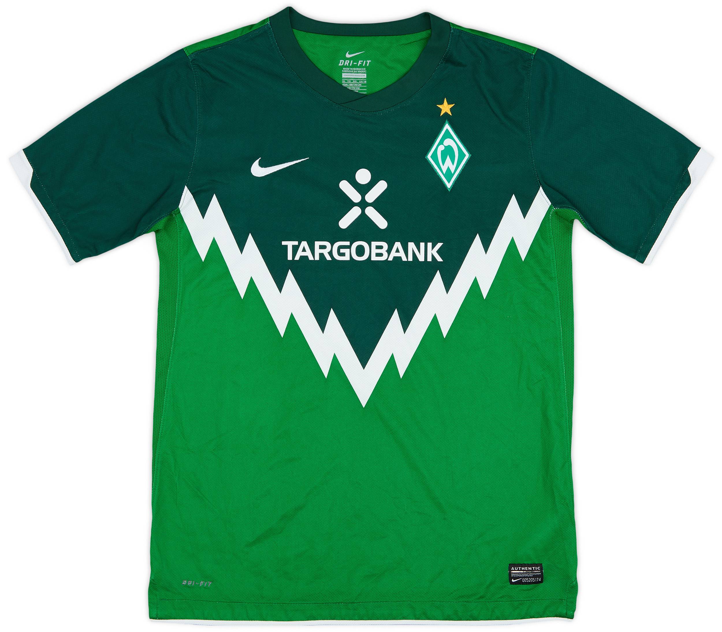 2010-11 Werder Bremen Home Shirt - 9/10 - (XL.Boys)