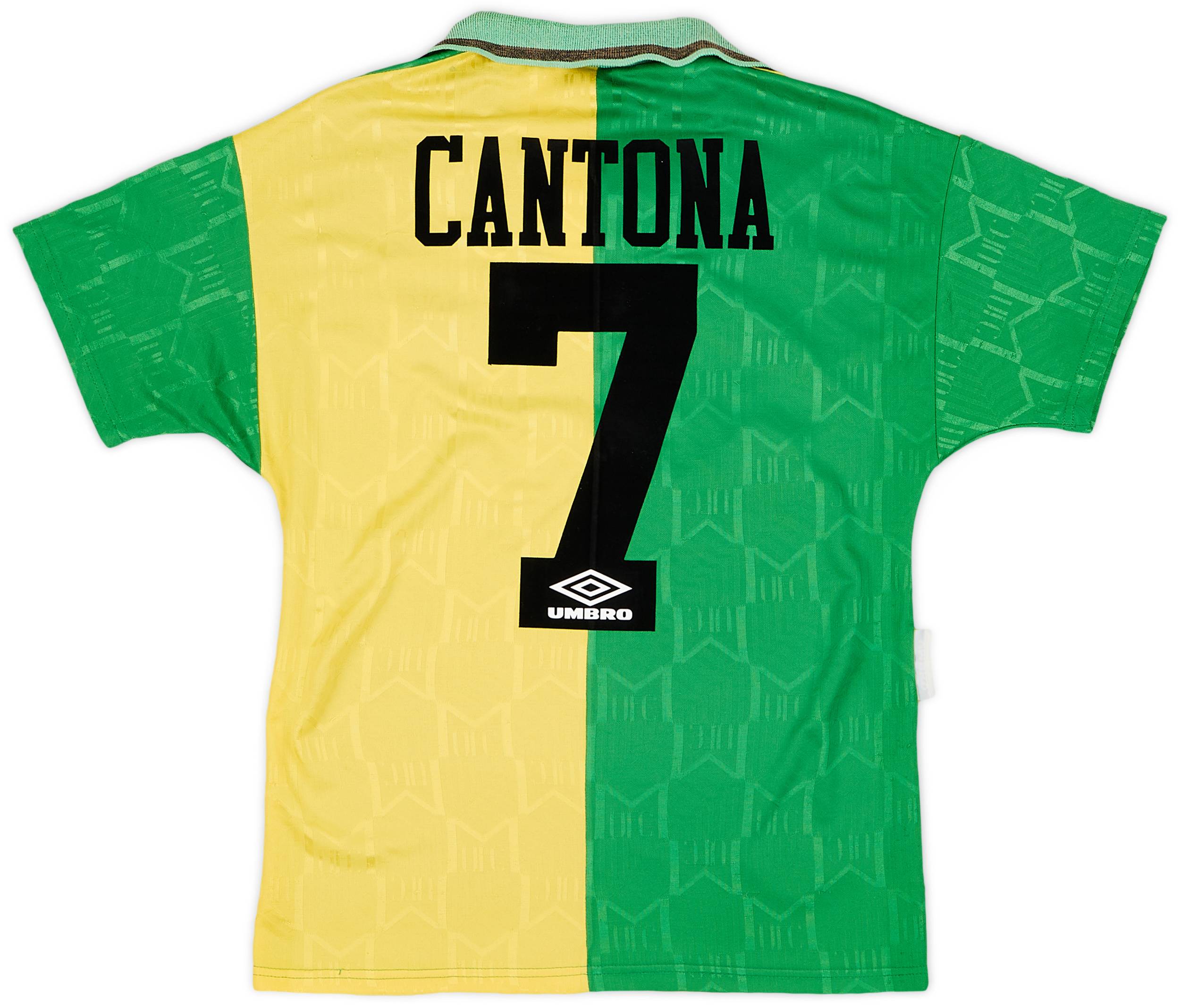 1992-94 Manchester United Third Shirt Cantona #7 - 7/10 - (S)