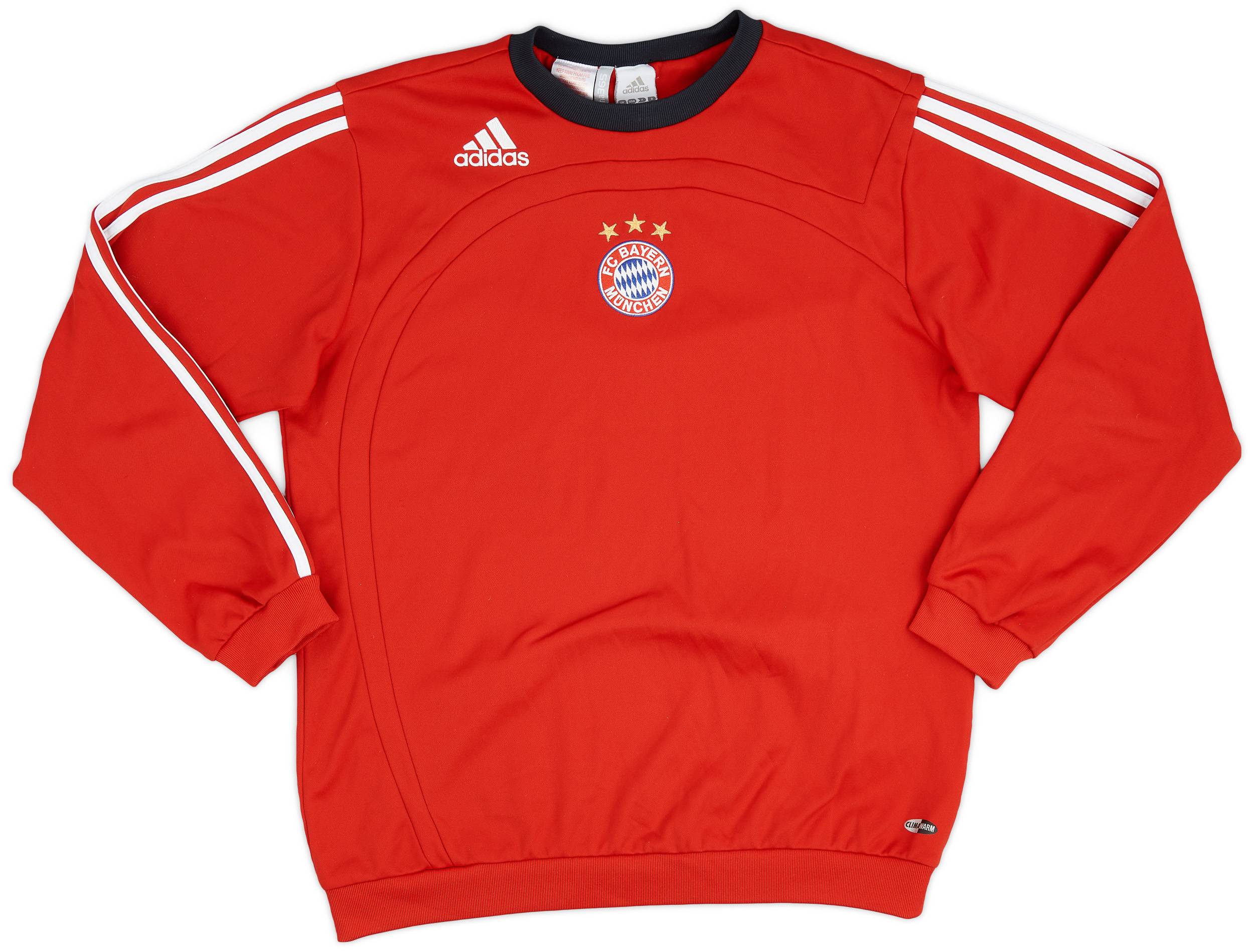 2007-08 Bayern Munich adidas Sweat Top - 8/10 - (XL.Boys)