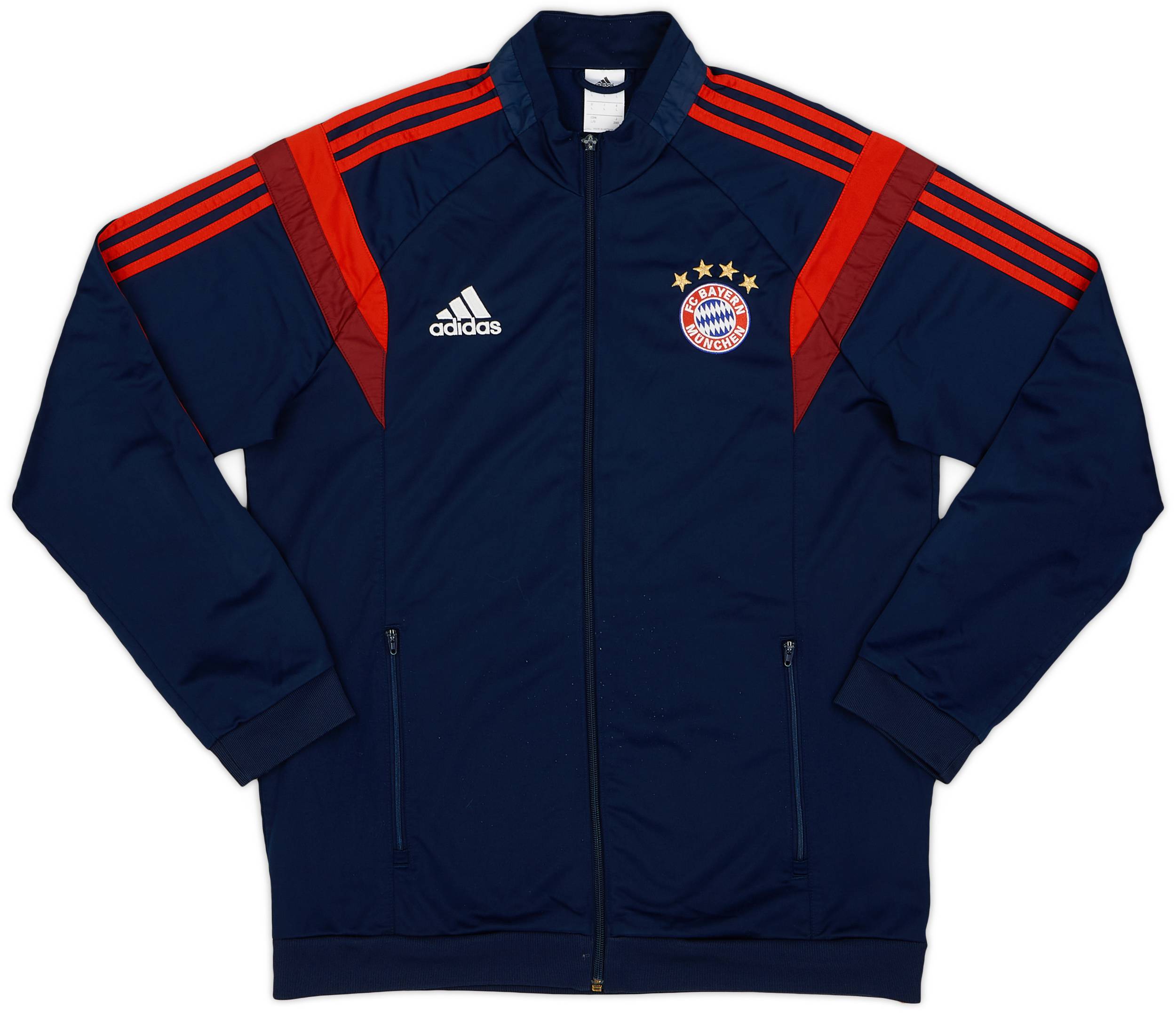 2014-15 Bayern Munich adidas Track Jacket - 7/10 - (L)