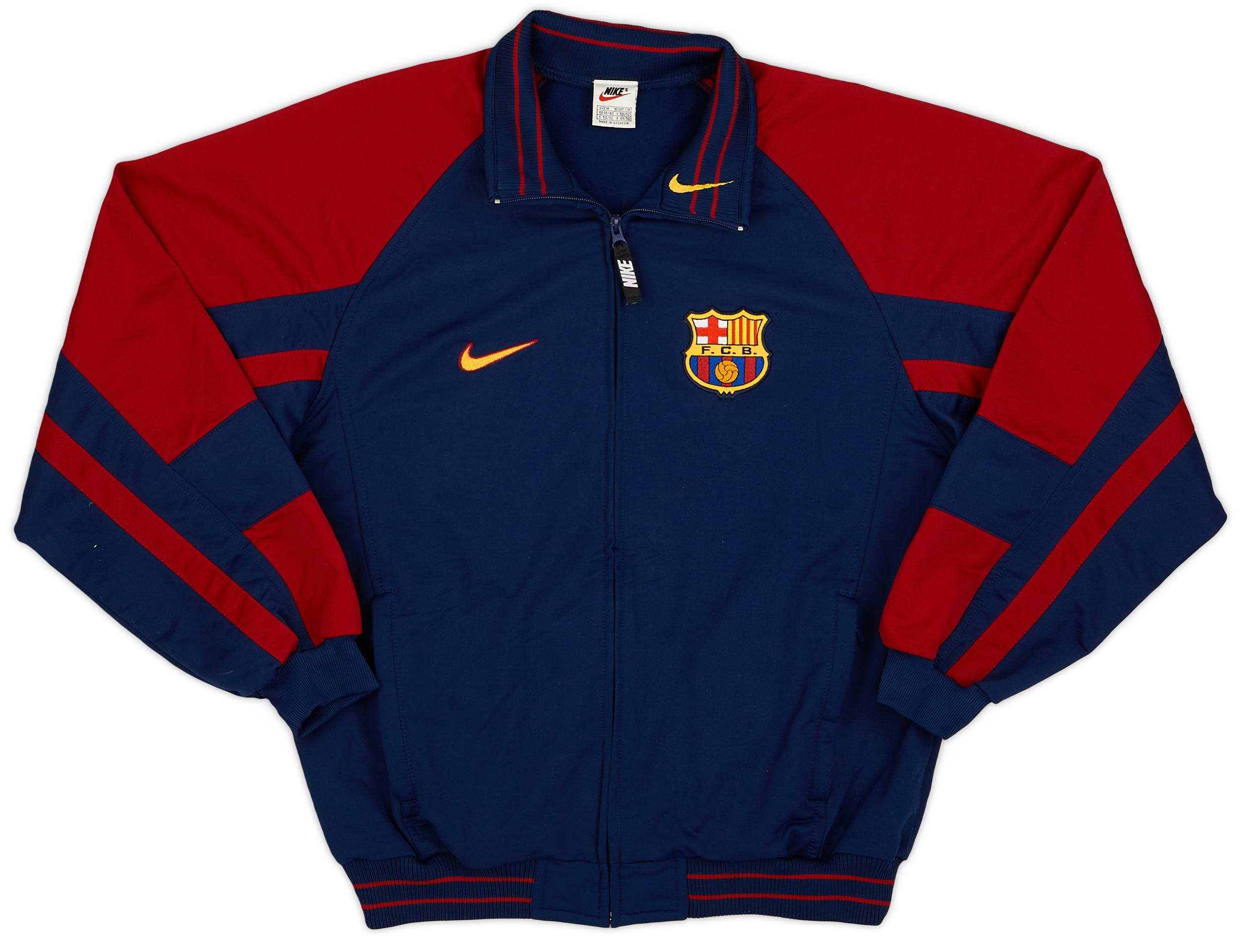 1999-01 Barcelona Nike Track Jacket - 8/10 - (M)