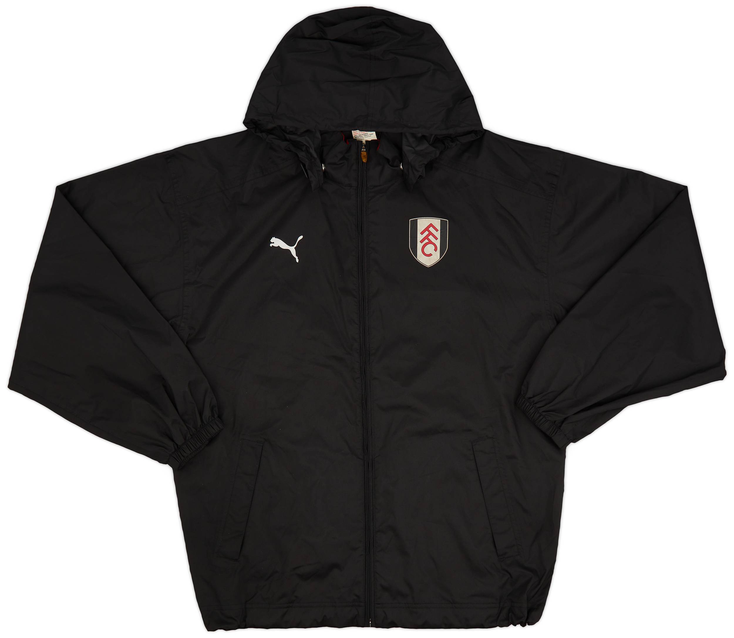 2004-05 Fulham Puma Hooded Rain Jacket - 7/10 - (M)
