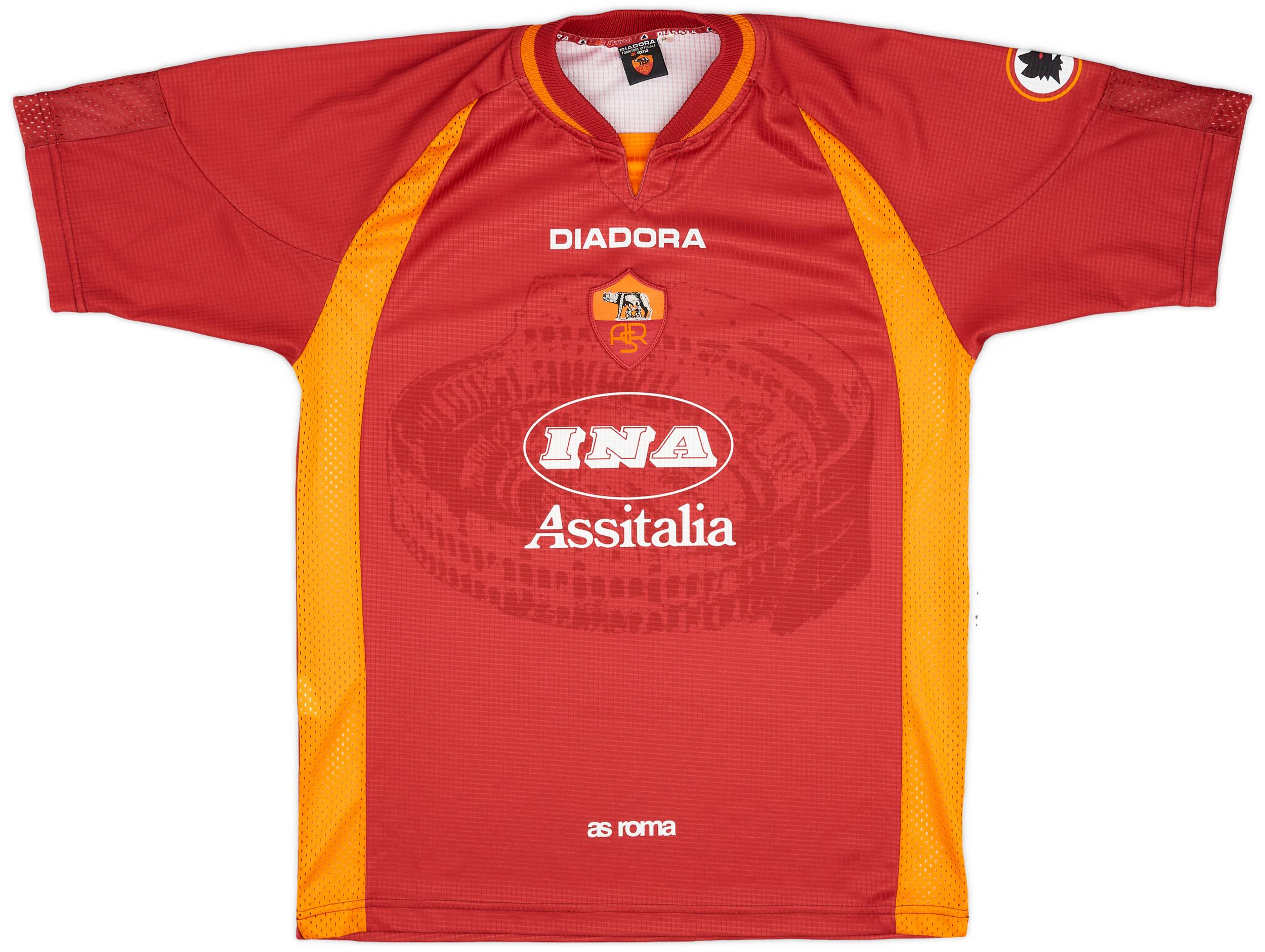 1997-98 Roma Home Shirt - 9/10 - (M)