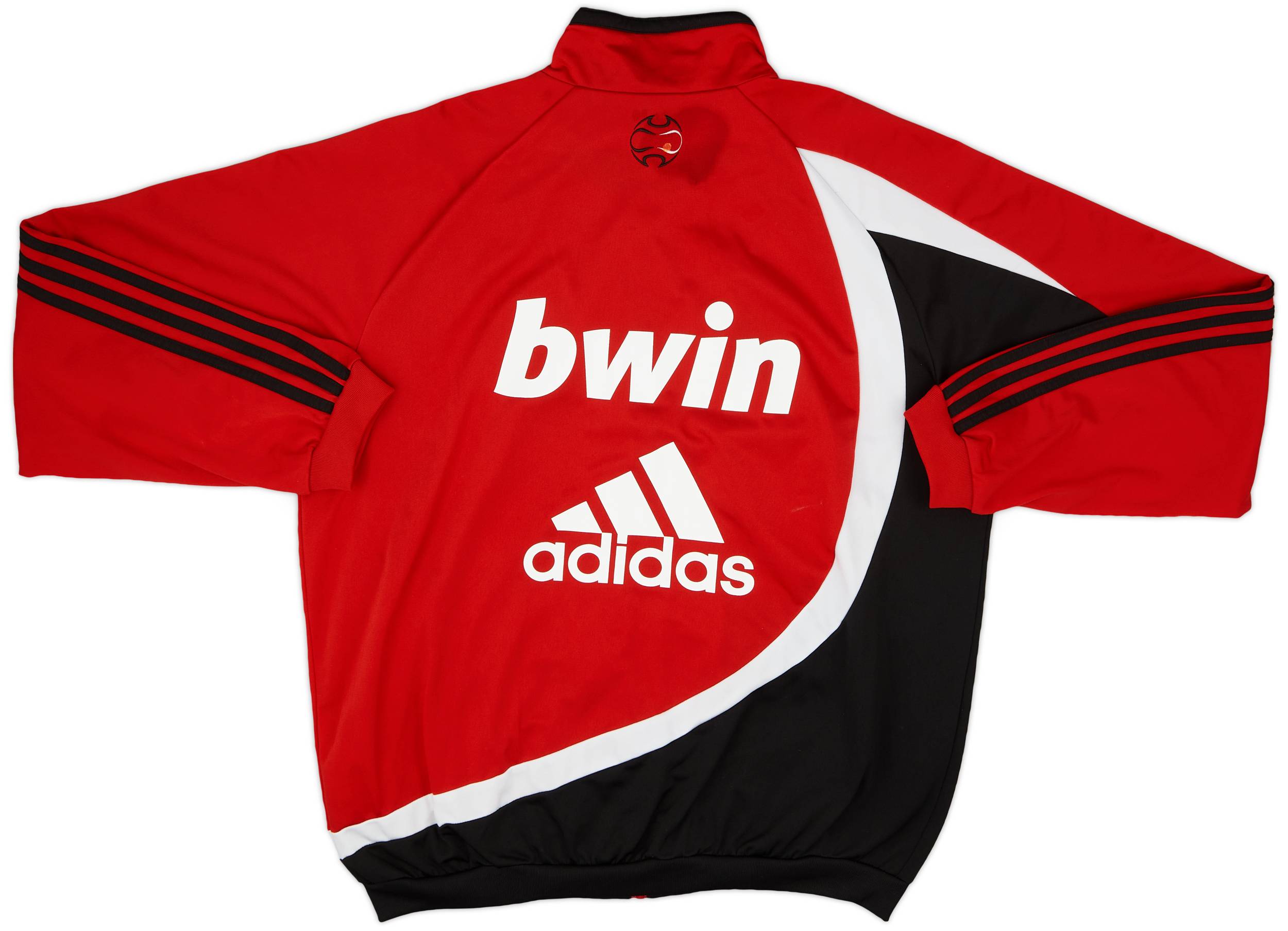 2007-08 AC Milan adidas Track Jacket - 7/10 - (L)