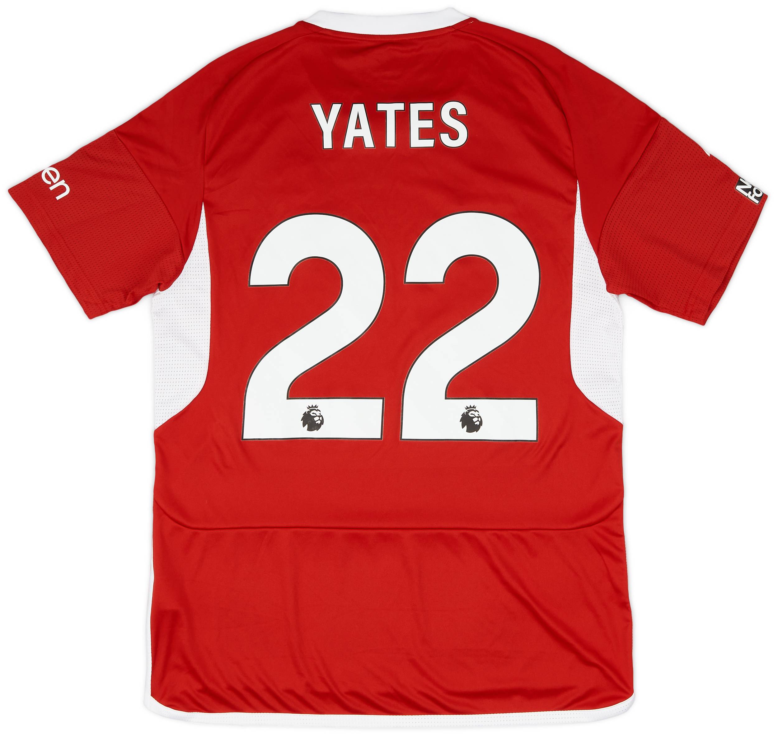 ノッティンガム・フォレスト YATES 22 ジャージ ノッティンガム・フォレスト YATES 22 ジャージ サッカー