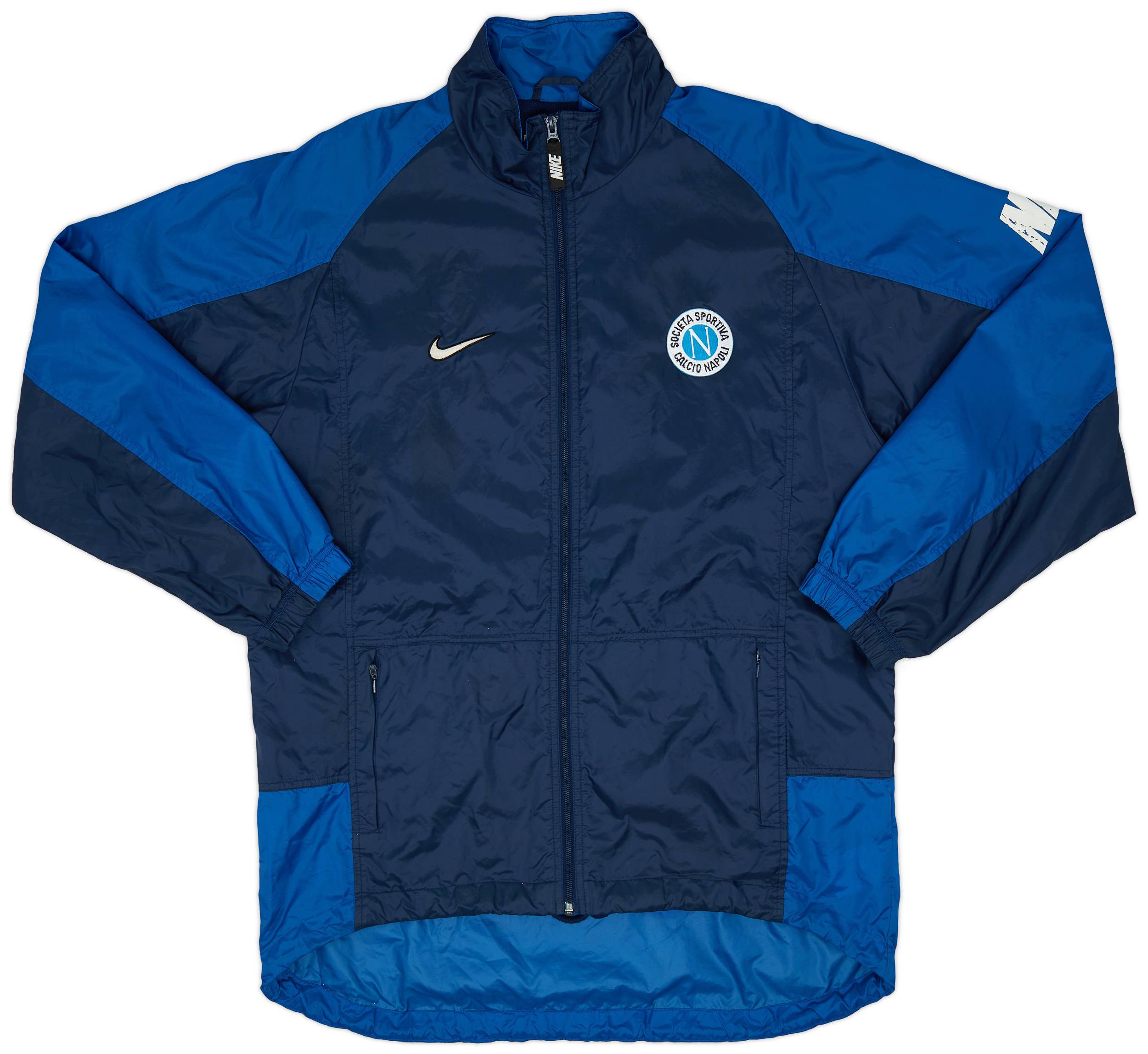 1997-98 Napoli Nike Rain Jacket - 7/10 - (L)