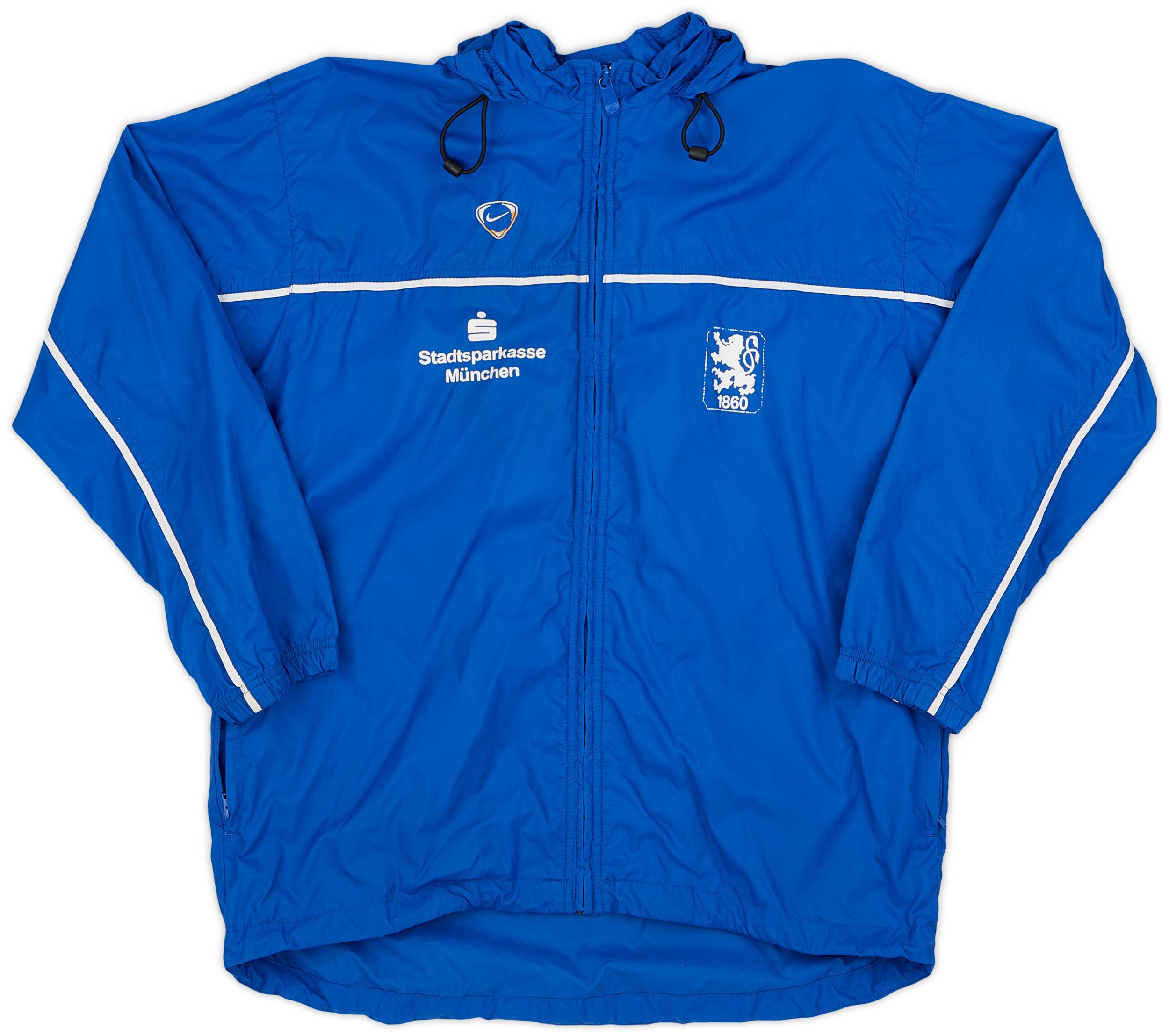 2002-04 1860 Munich Nike Rain Jacket - 7/10 - (XL.Boys)