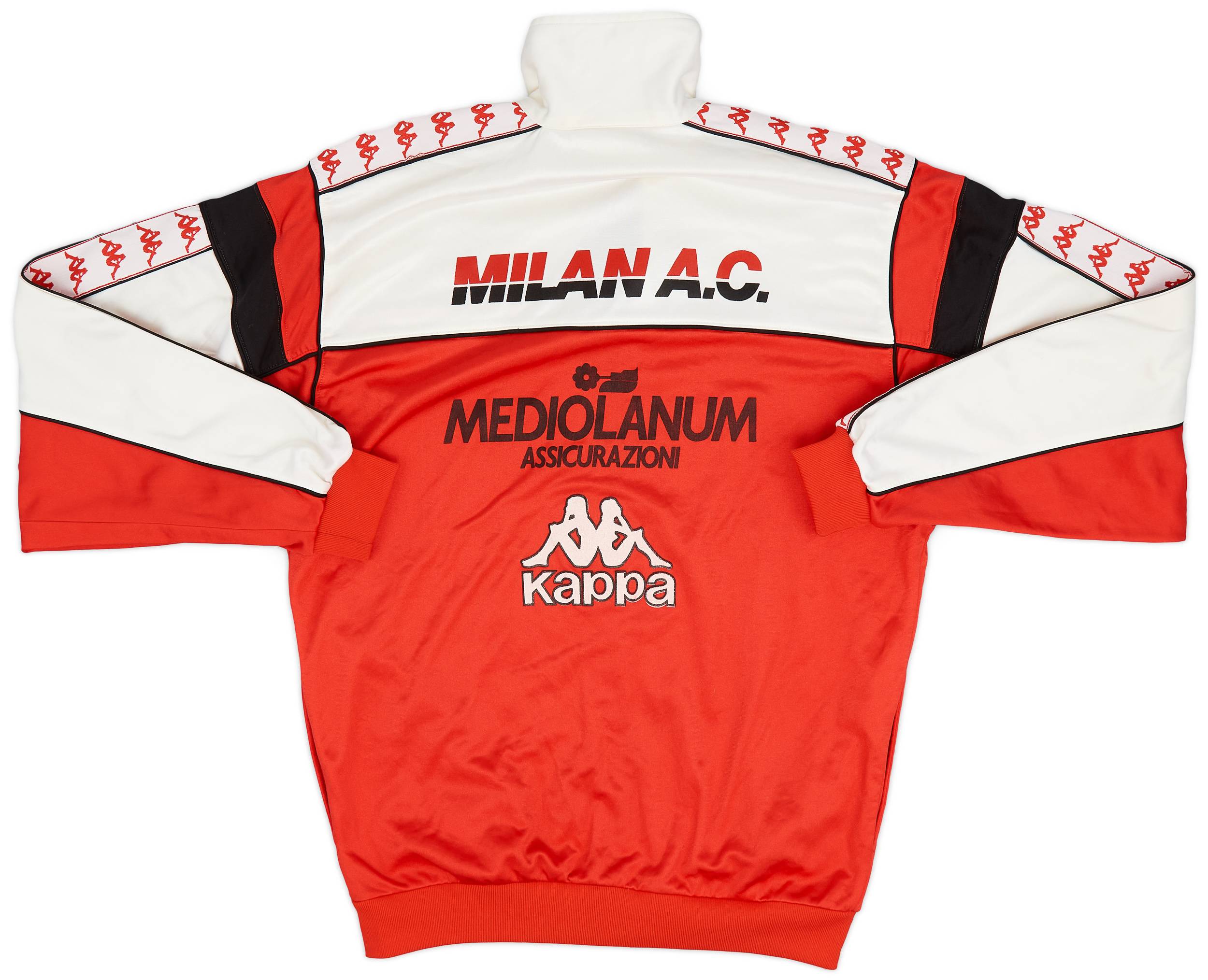 1988-90 AC Milan Kappa Track Jacket - 7/10 - (S)
