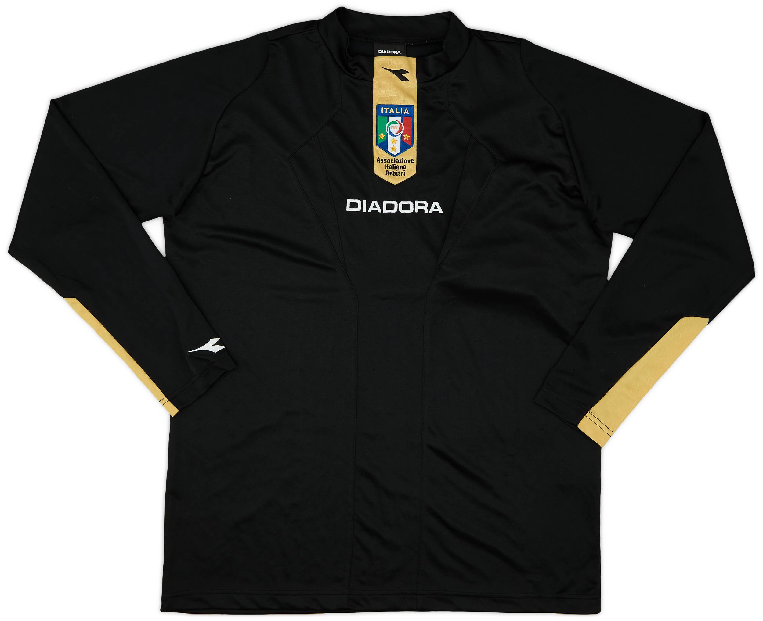 2007-09 Italy Diadora Referee L/S Shirt - 8/10 - (M)