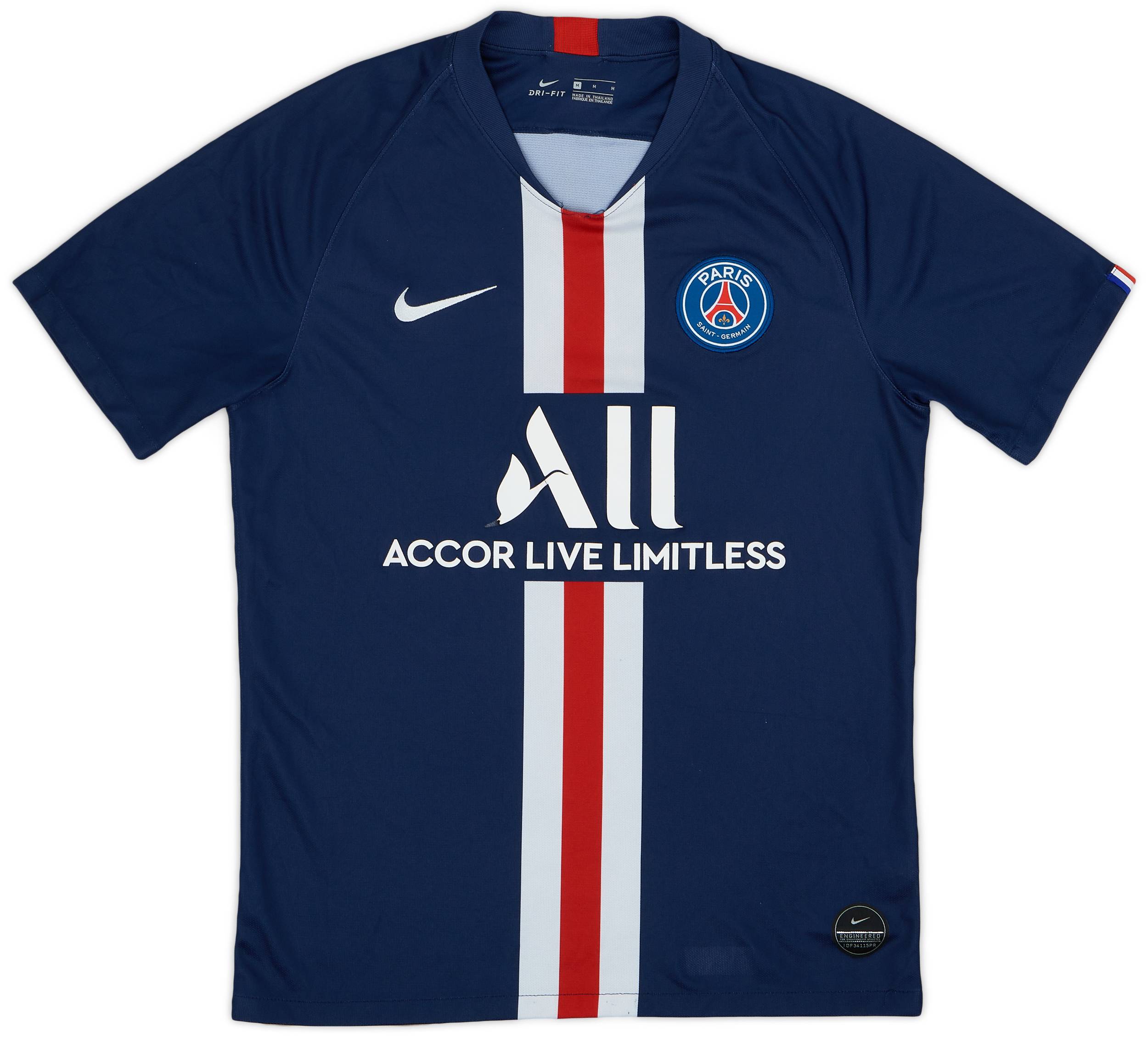 2019-20 Paris Saint-Germain Home Shirt - 5/10 - (M)