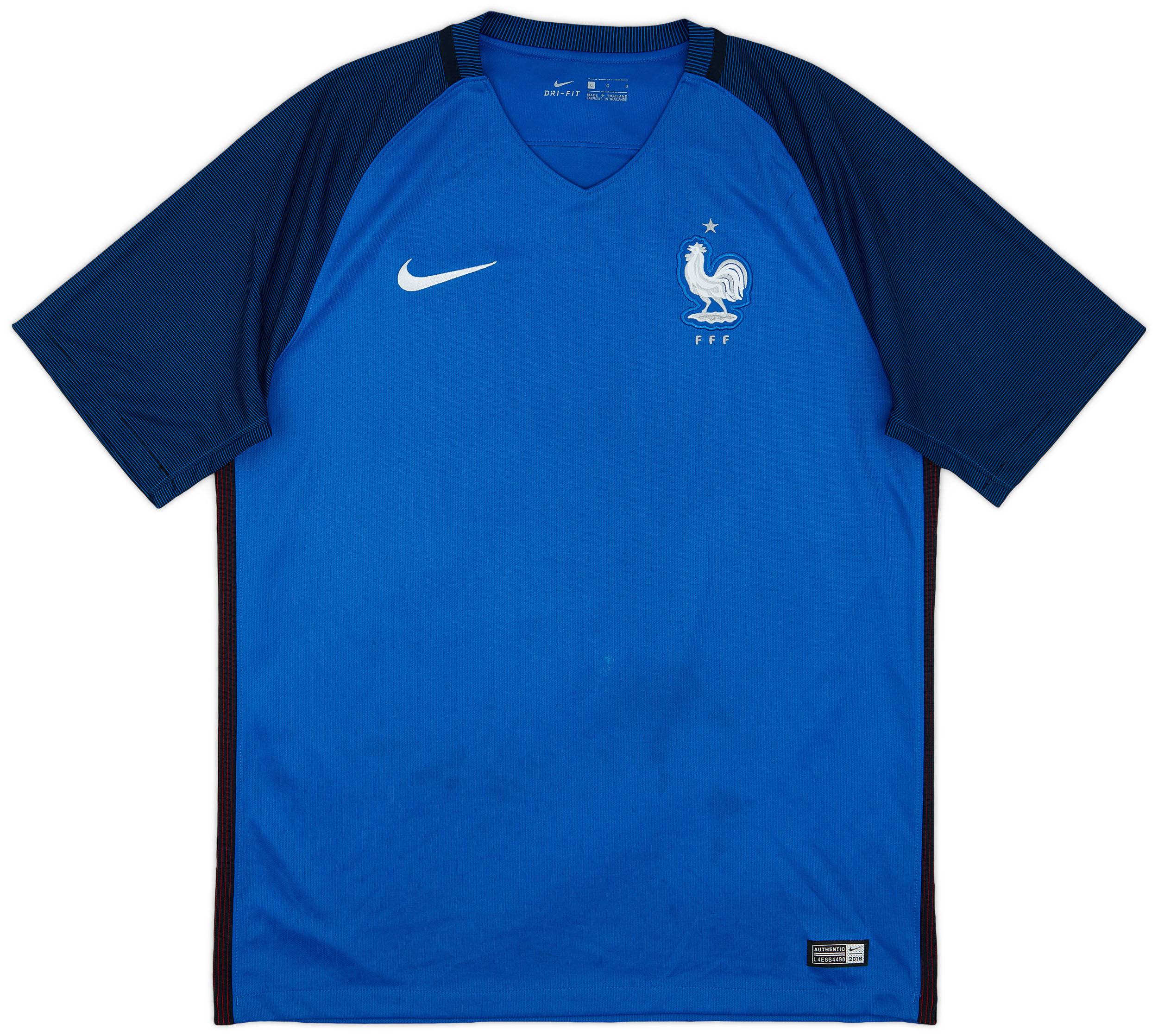 2016-17 France Home Shirt - 6/10 - (L)