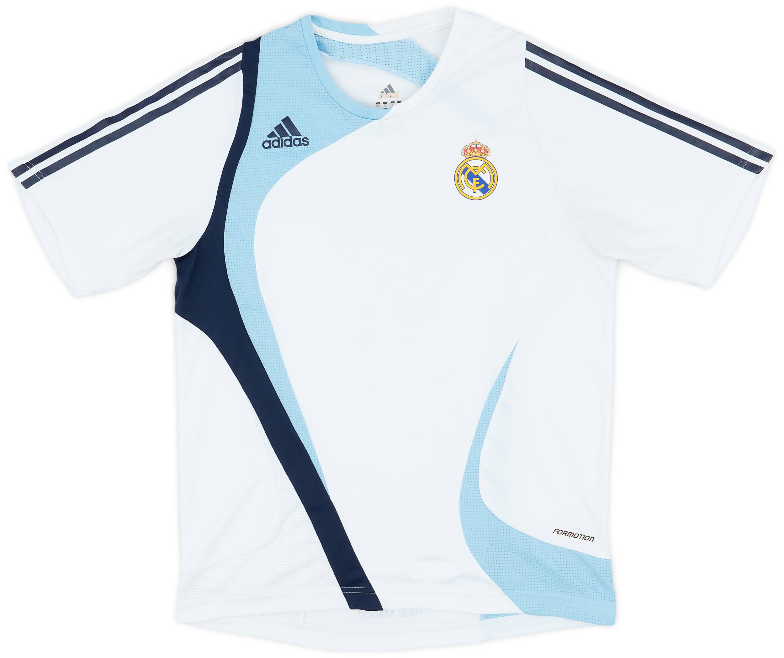 2007-08 Real Madrid adidas Formotion Training Shirt - 7/10 - (M/L)
