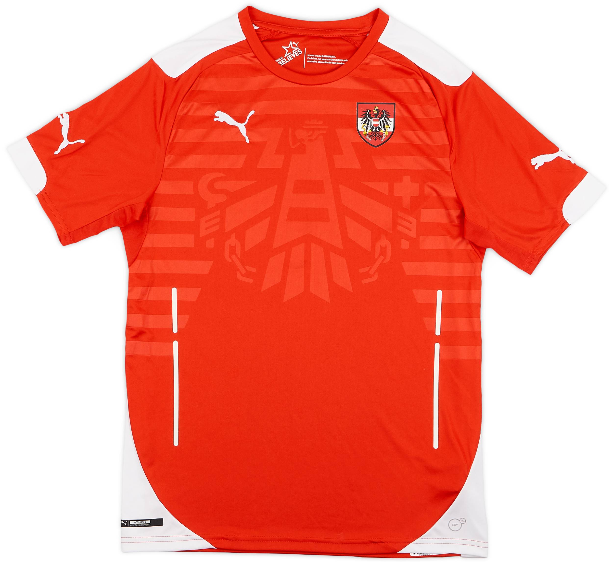2017 18 Austria Puma Training Shirt 8 10 M