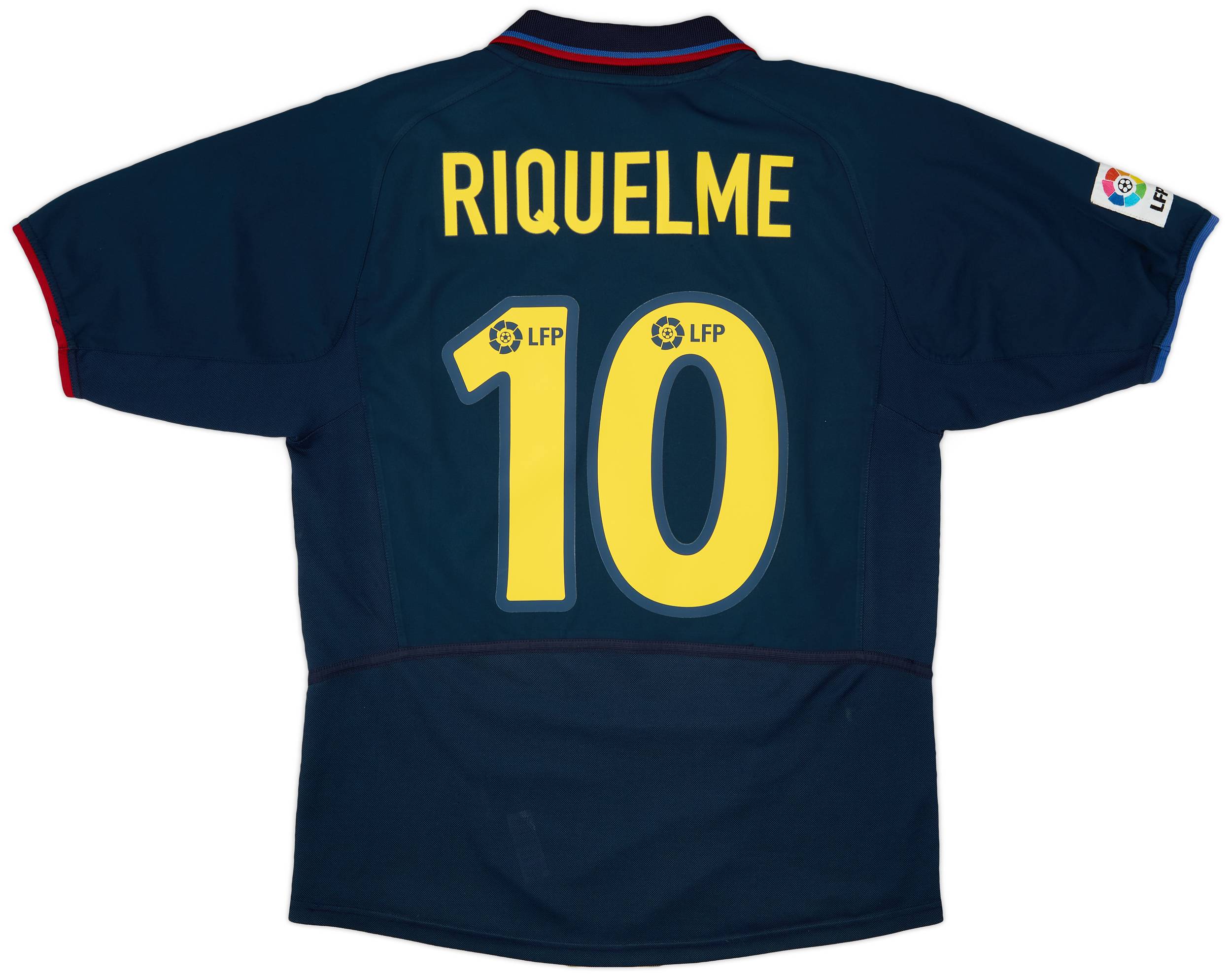 2002-03 Barcelona Away Shirt Riquelme #10 - 7/10 - (L)