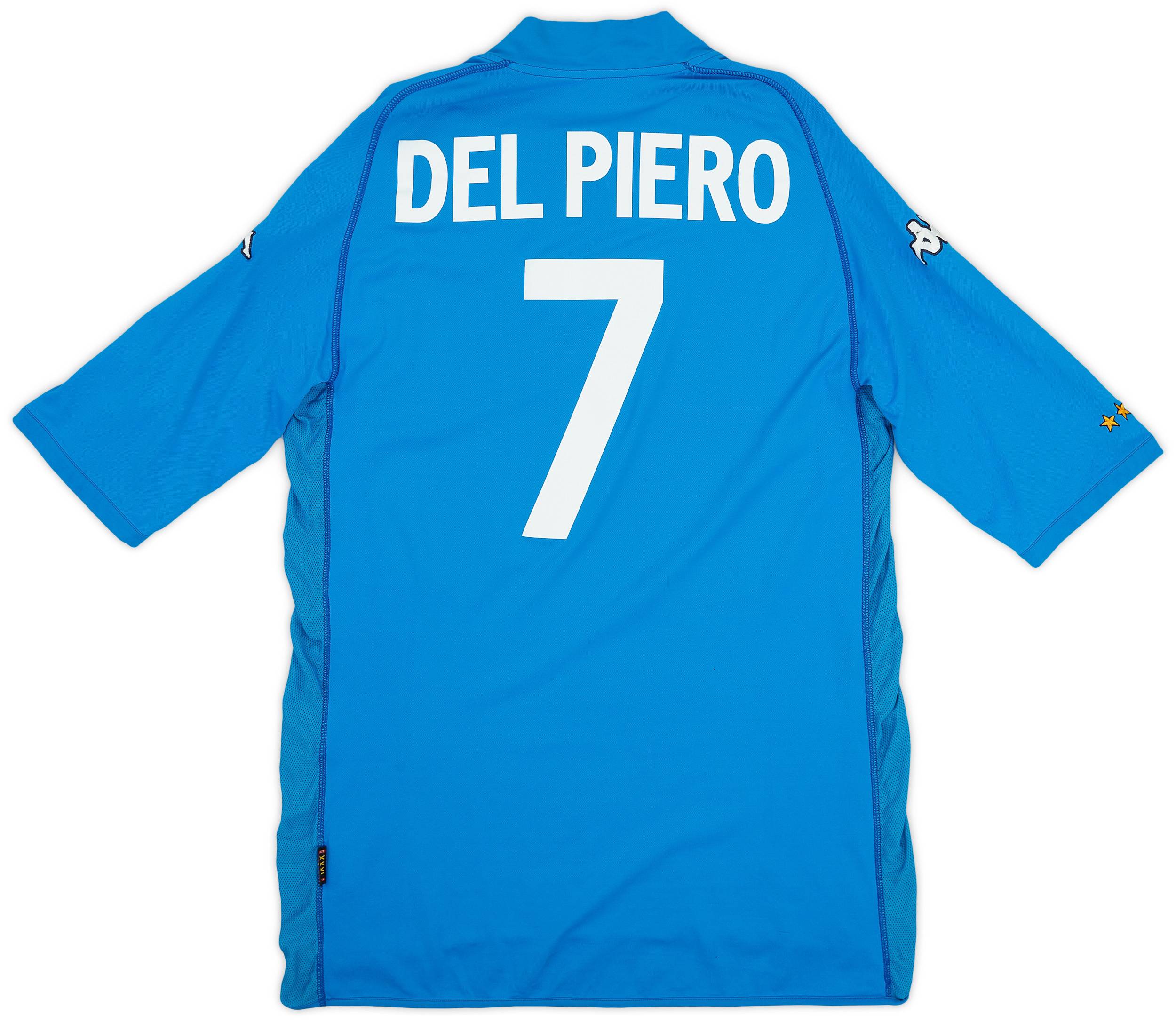 2002 Italy Home Shirt Del Piero #7 - 7/10 - (3XL)