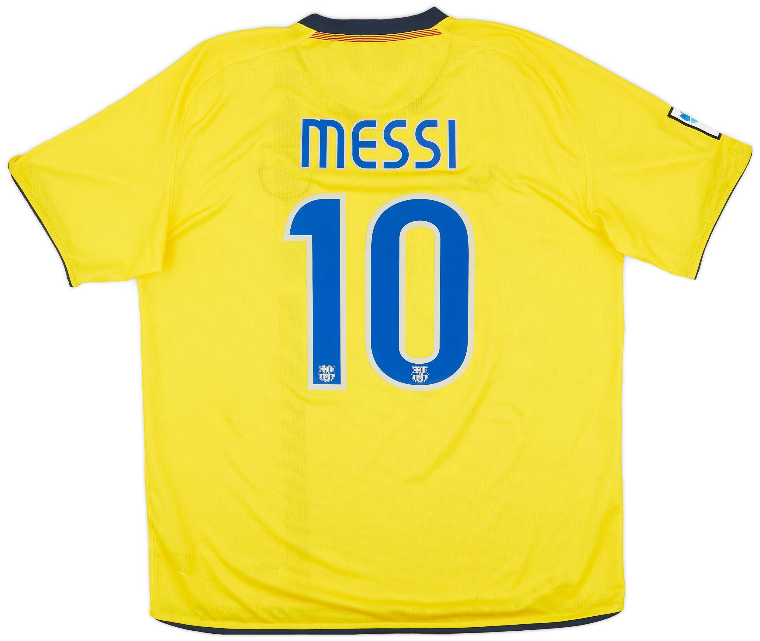2008-10 Barcelona Away Shirt Messi #10 - 8/10 - (XL)