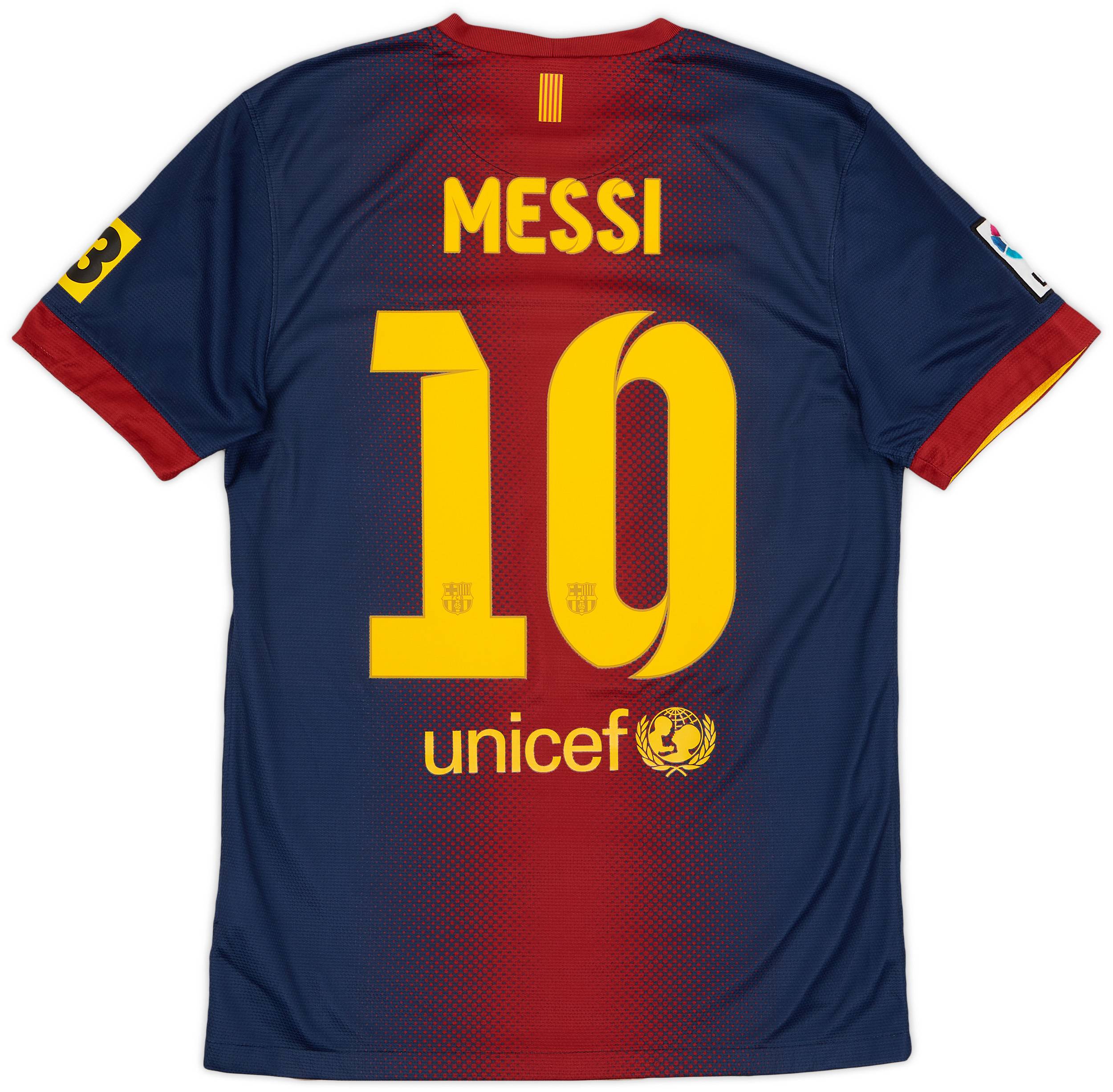 2012-13 Barcelona Home Shirt Messi #10 - 9/10 - (S)