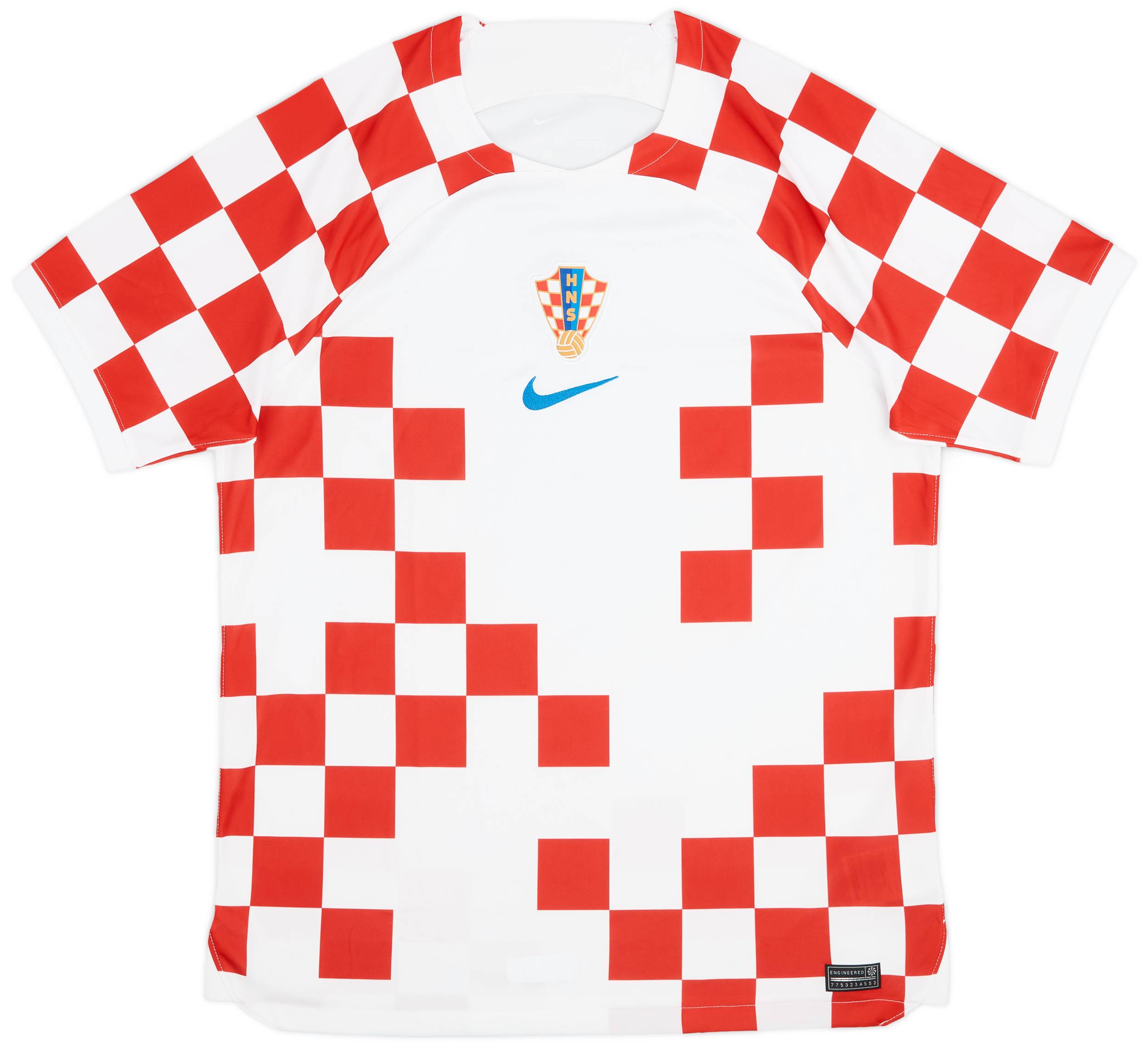 2022-23 Croatia Home Shirt - 9/10 - (L)